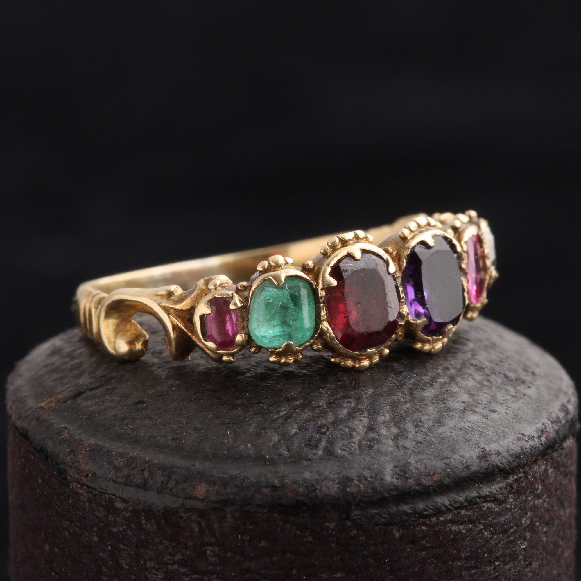 Georgian "Regard" Acrostic Ring