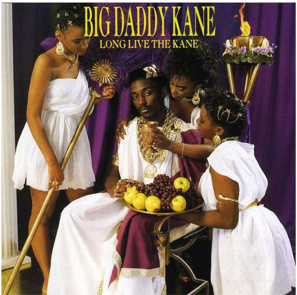 Cover art for the album “Long Live the Kane” by the artist Big Daddy Kane, 1988.