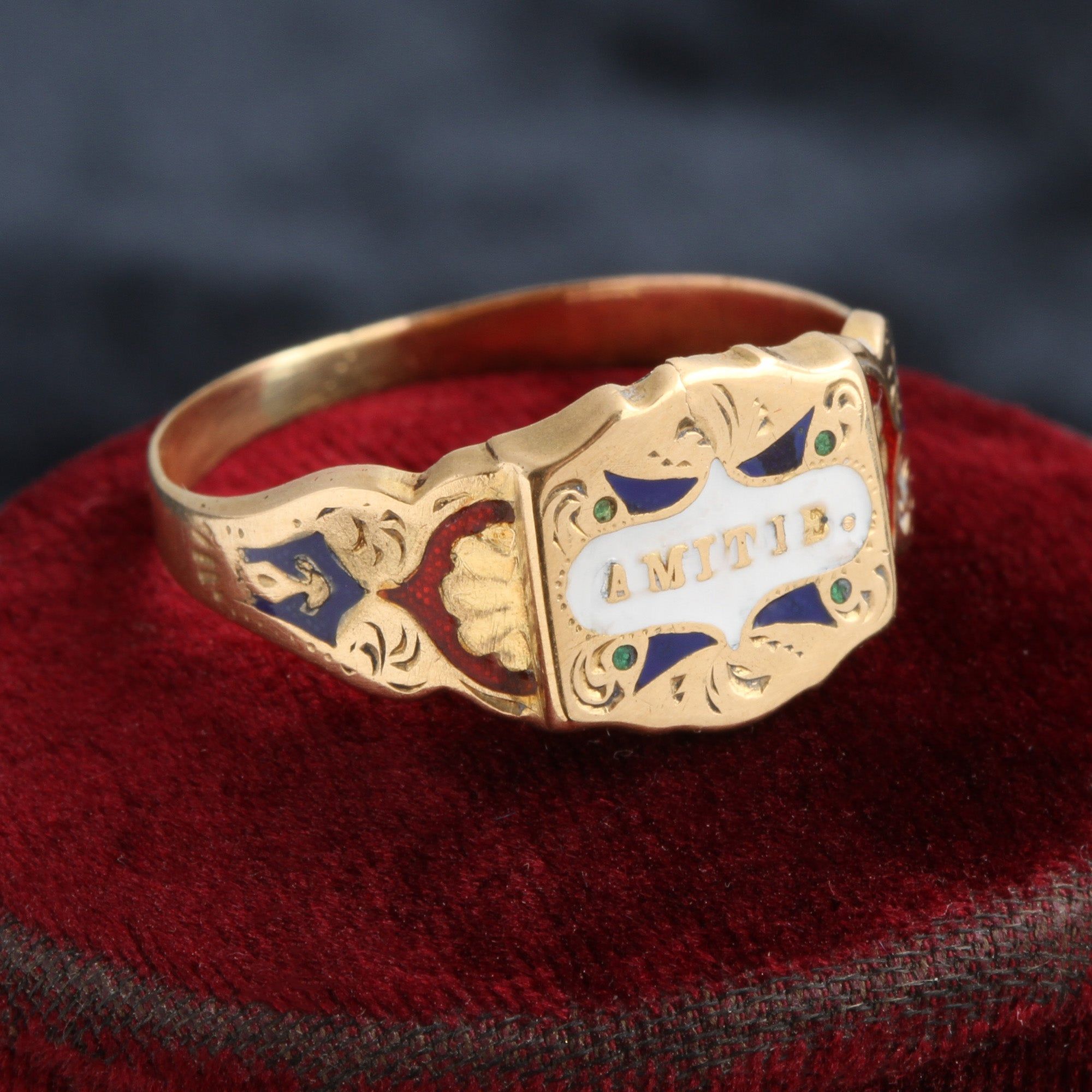 Victorian Amitie Ring