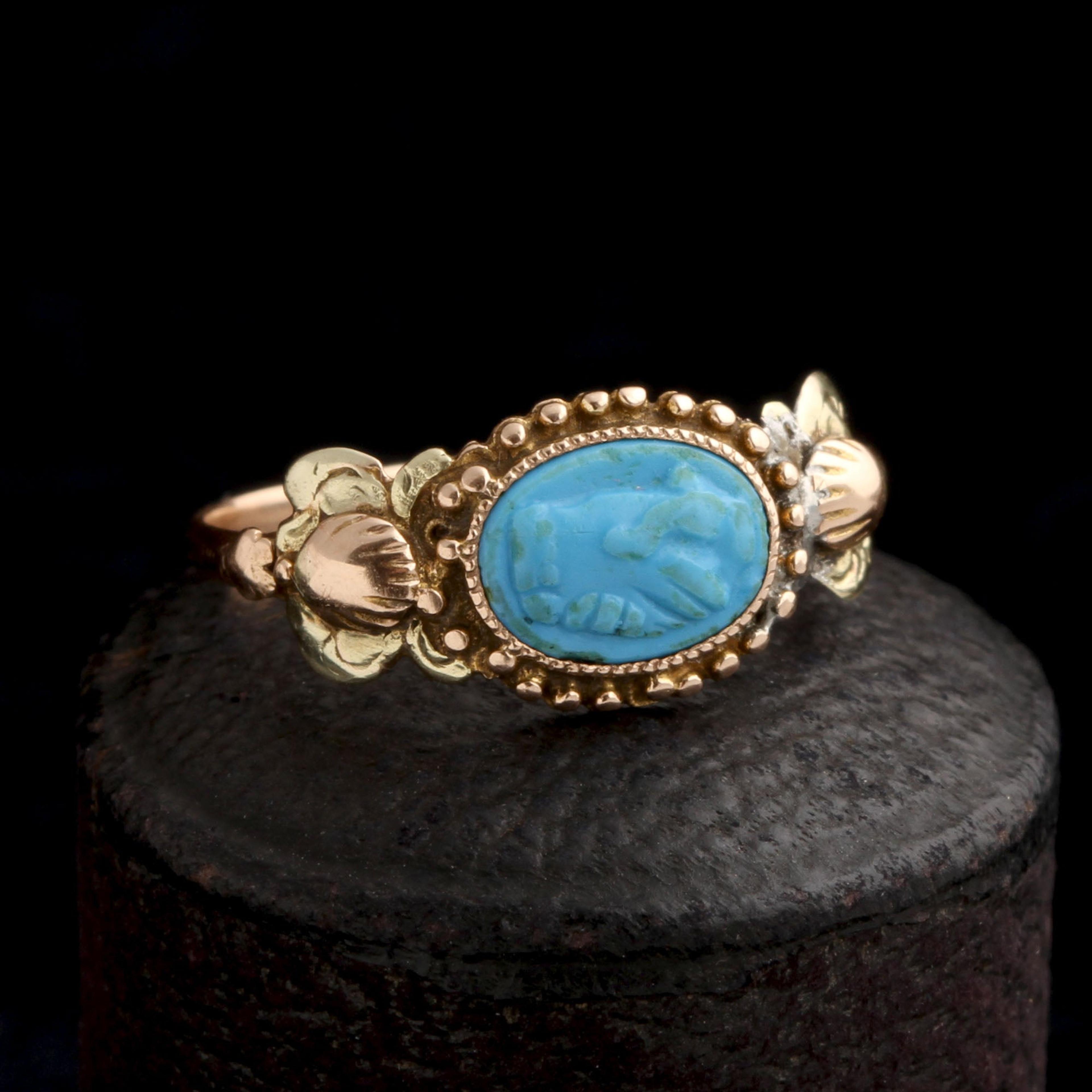 Georgian Tassie Cameo Fede Ring