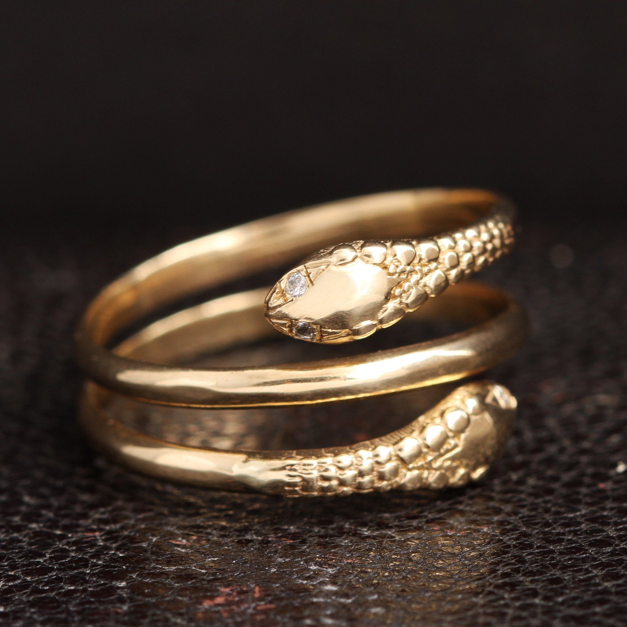 Two-Headed Snake Ring — Erica Weiner