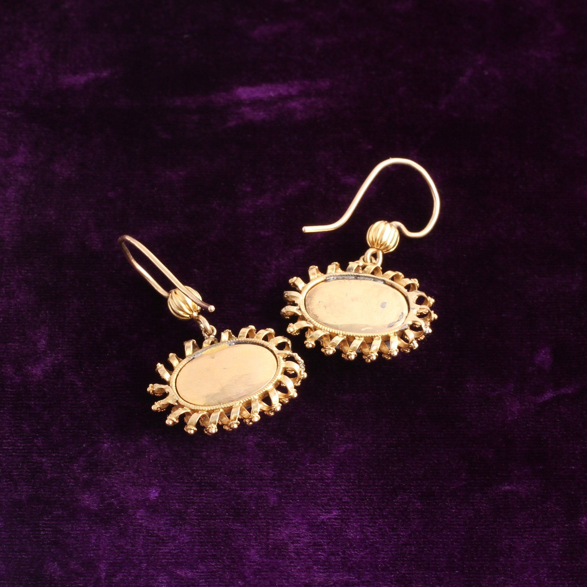 Victorian Cameo Earrings