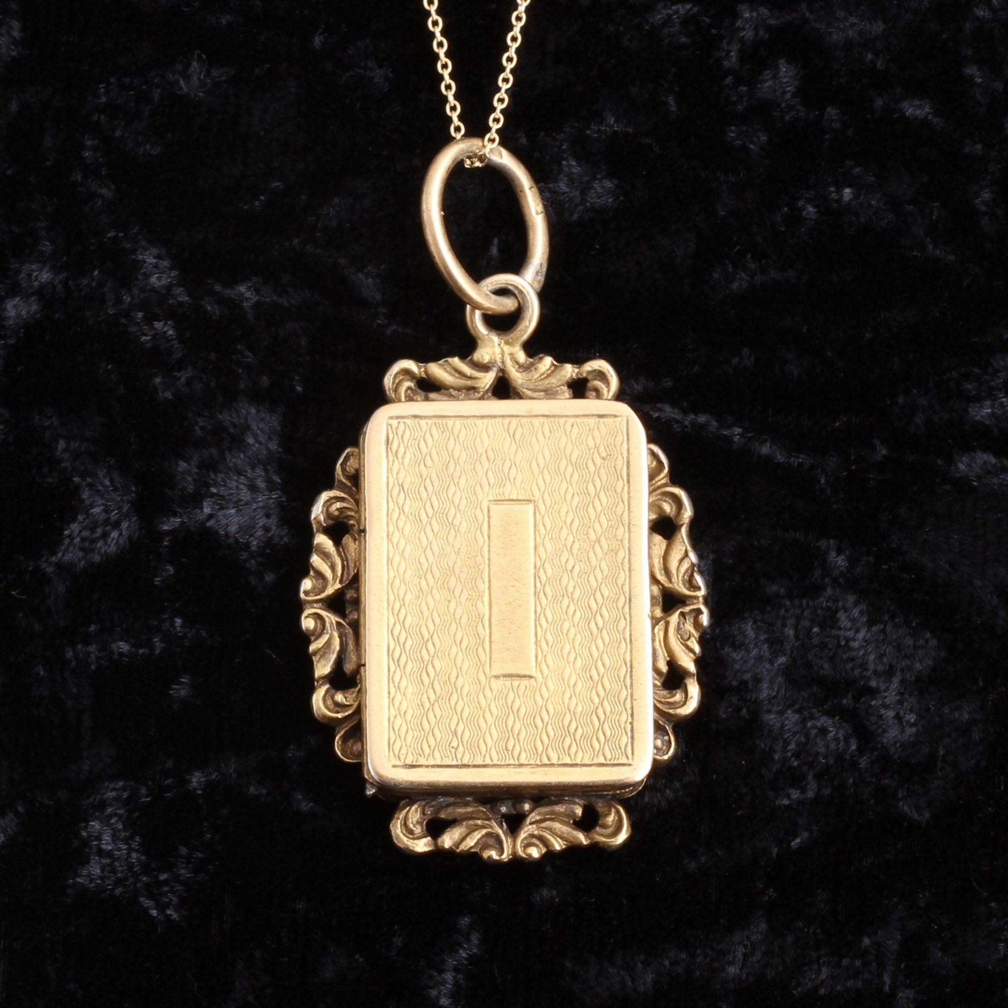 Early Victorian Gilt Silver Vinaigrette
