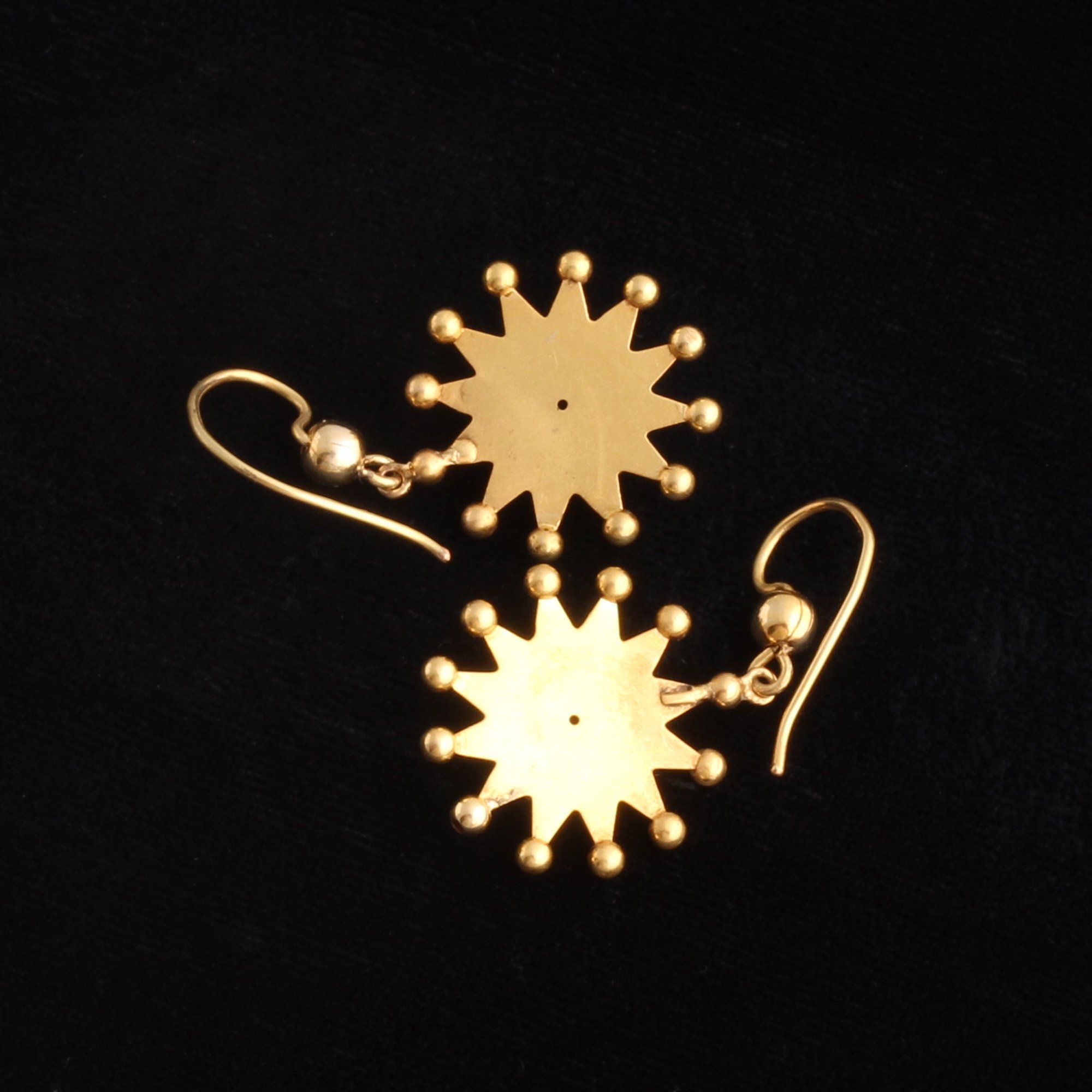 Victorian Sunburst Earrings