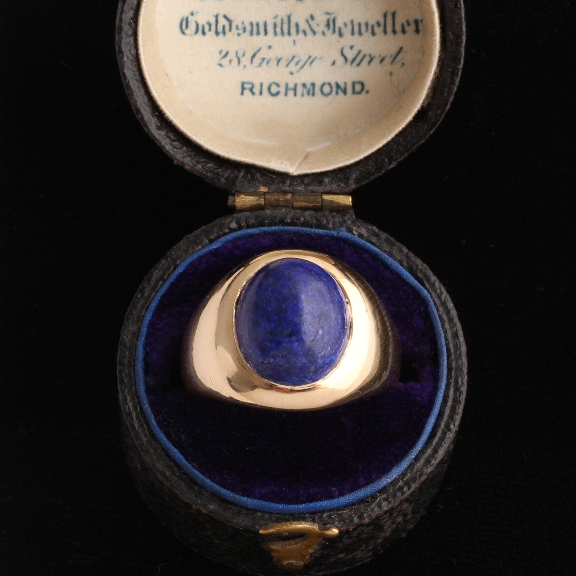 Edwardian Lapis Ring