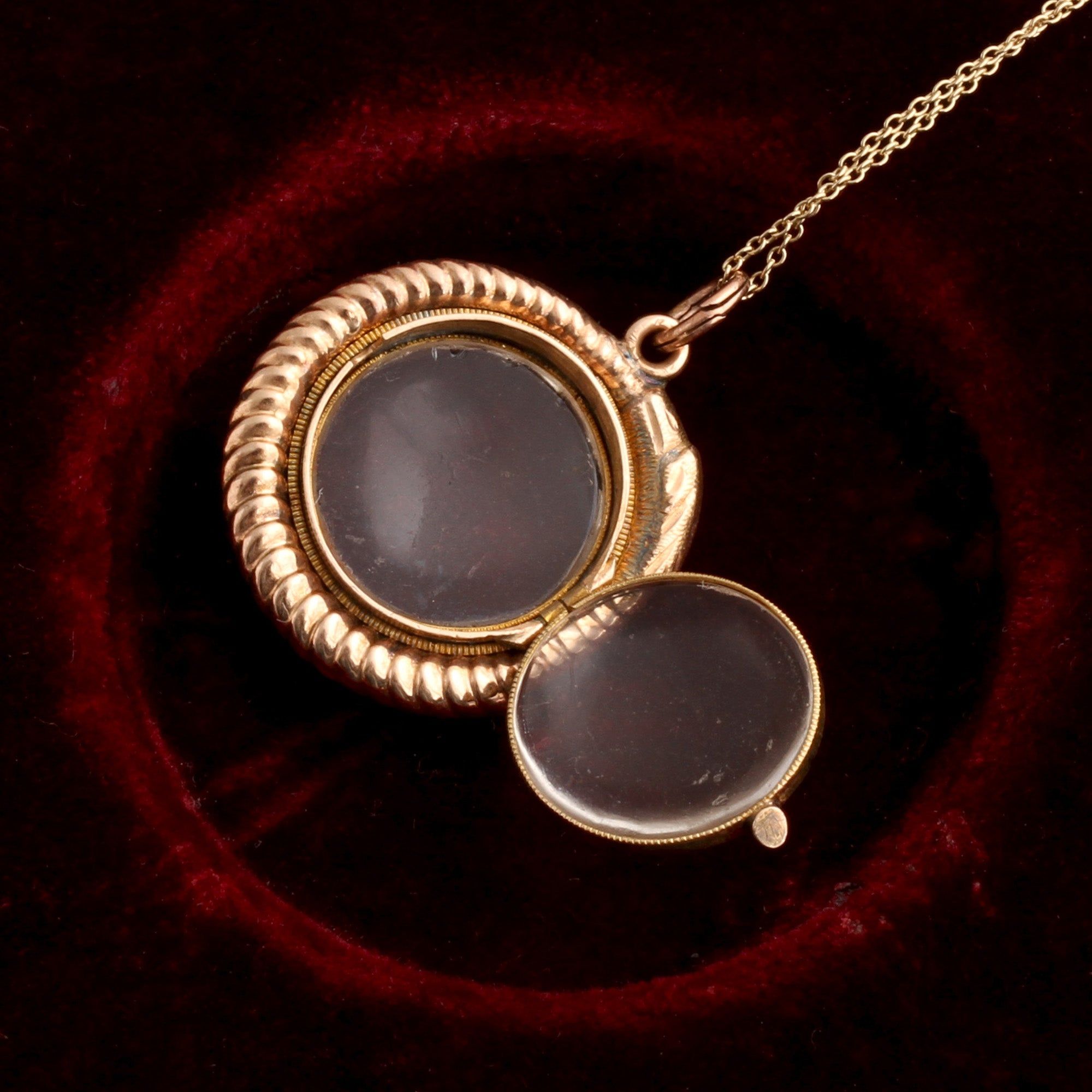 Georgian Ouroboros Locket
