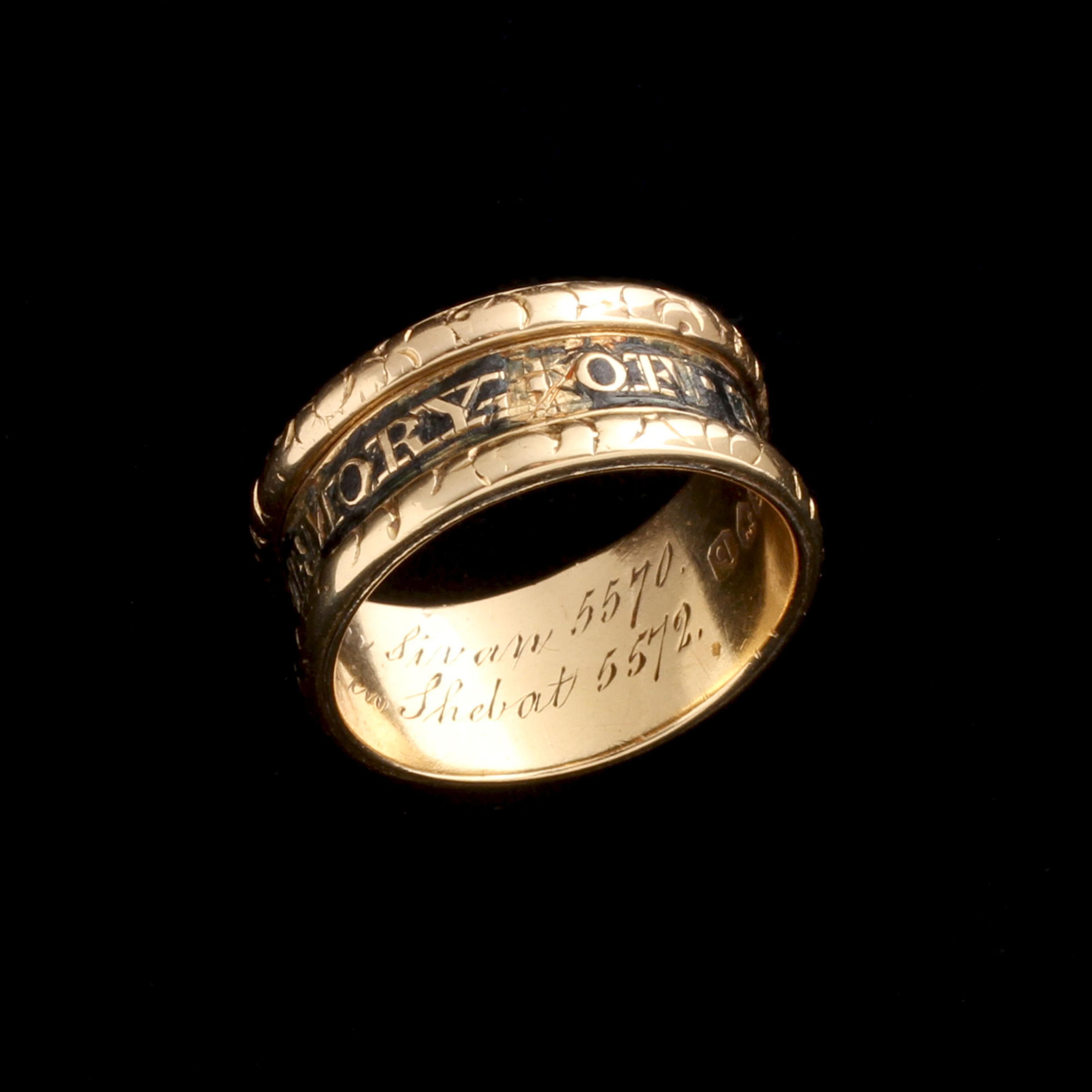 Georgian "In Memory of Parents" Mourning Ring