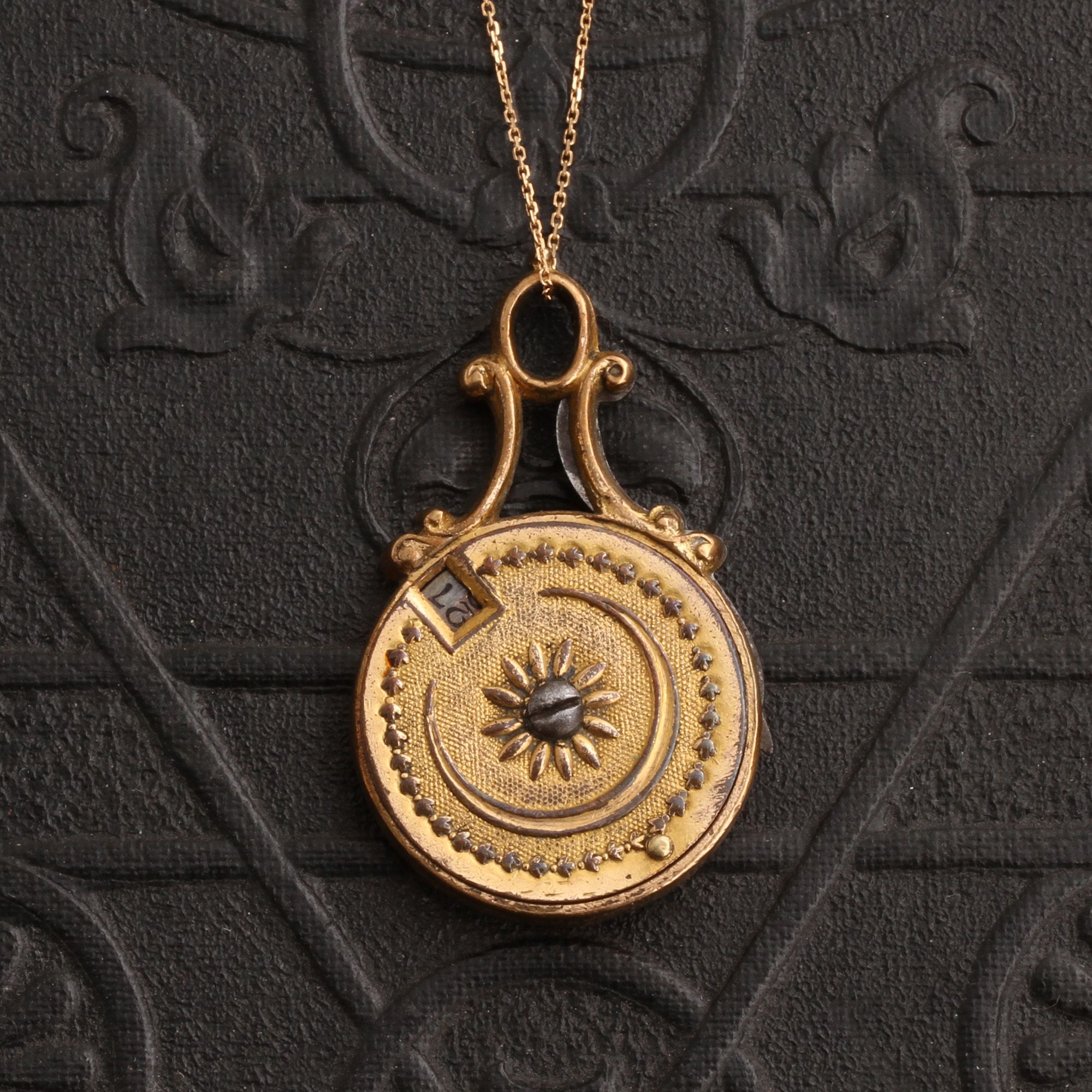 Victorian Calendar Charm