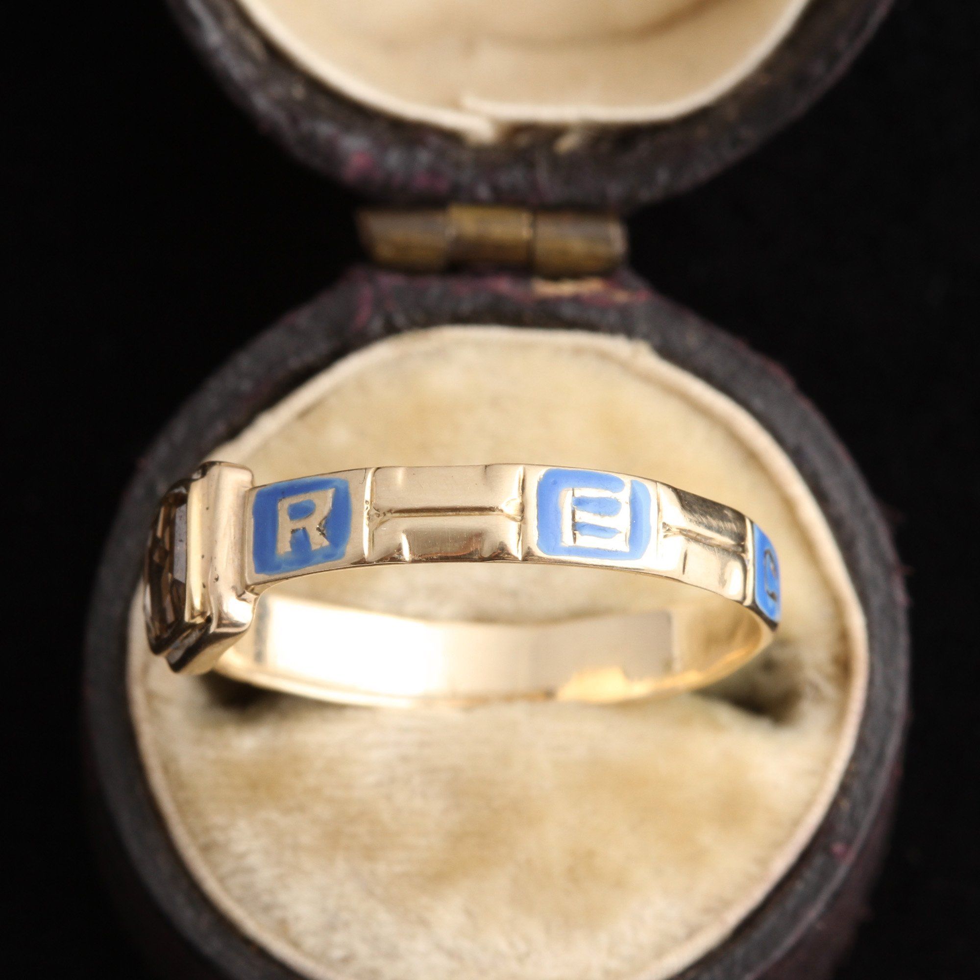 Georgian Rose Cut Diamond "Regard" Ring