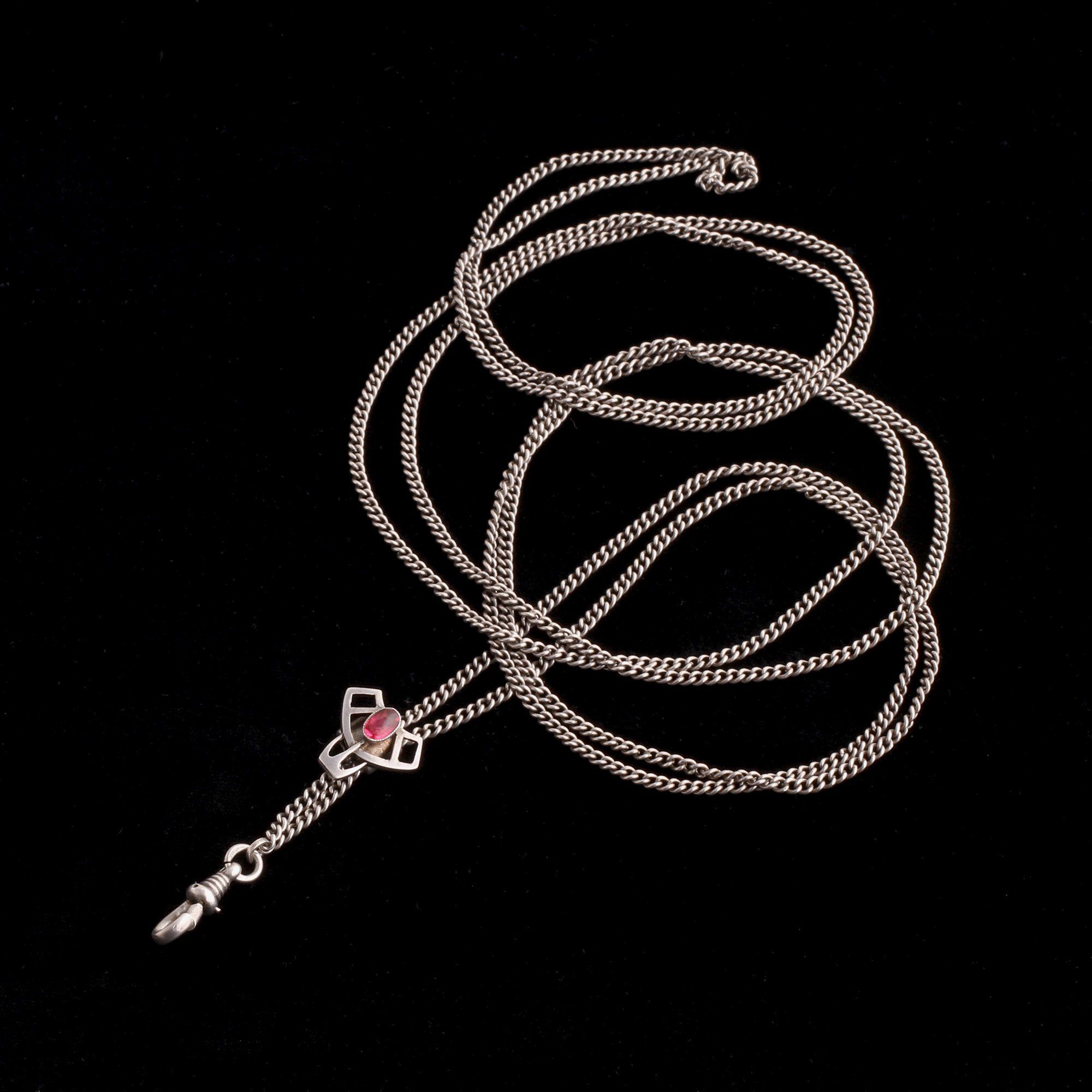 Jugendstil Silver Guard Chain