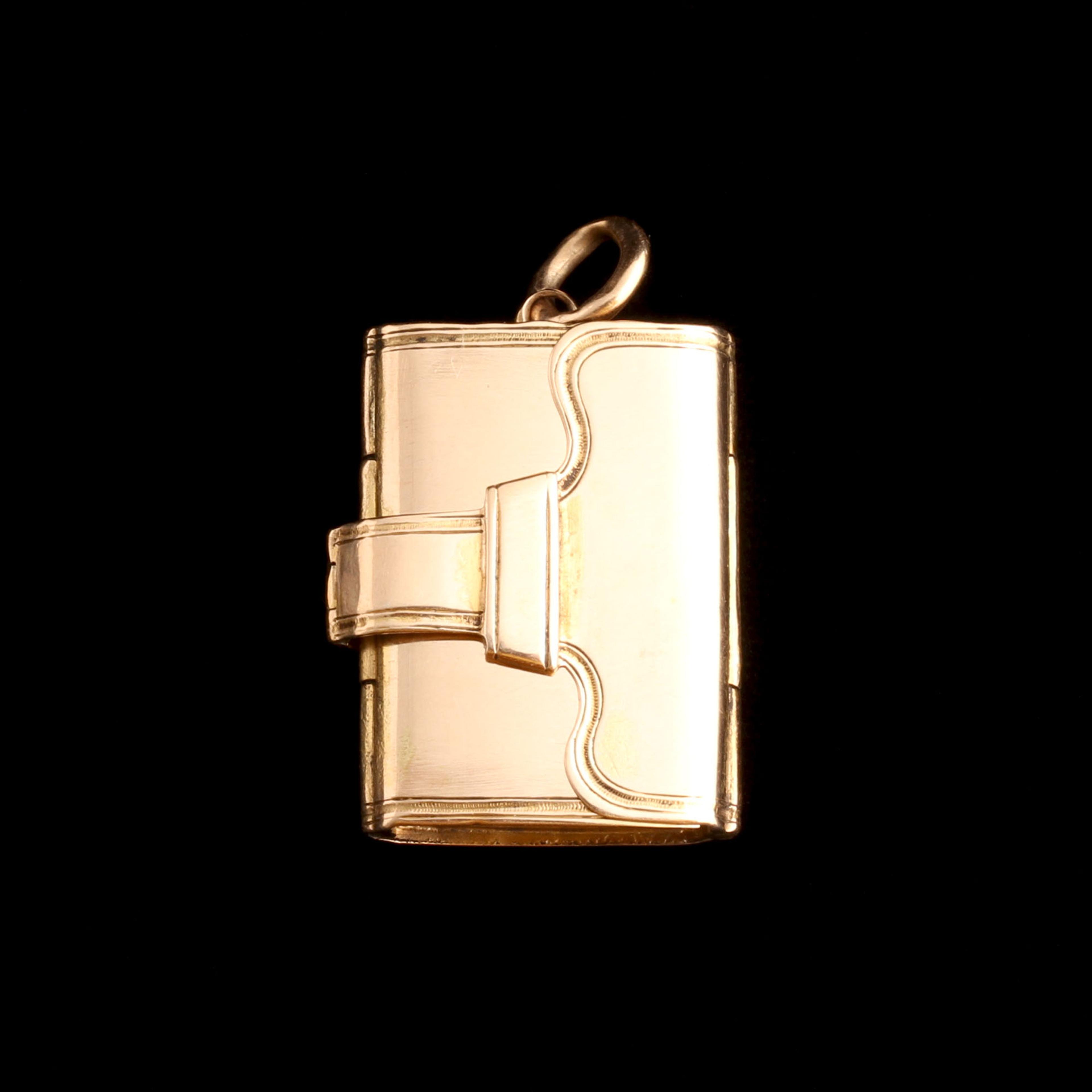 Detail of Late Victorian Satchel Locket