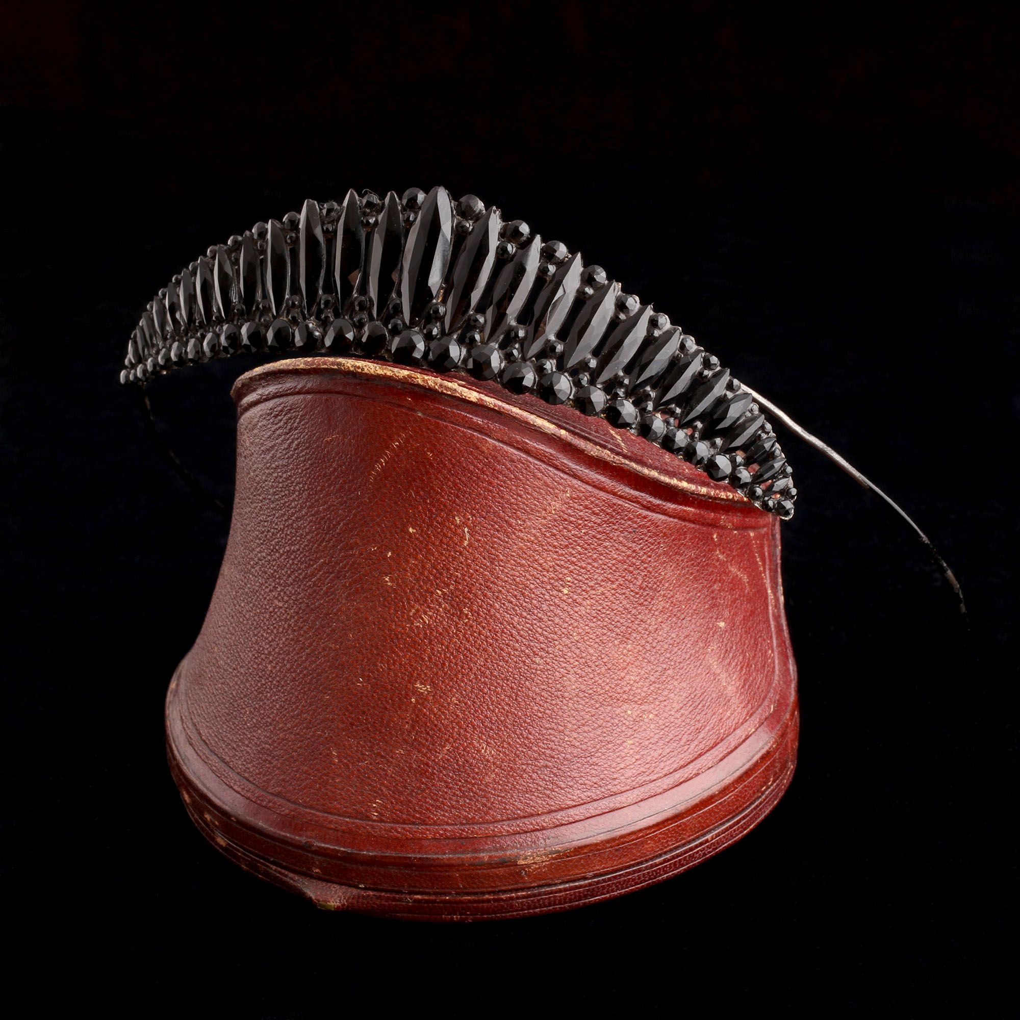 Victorian French Jet Tiara — Erica Weiner