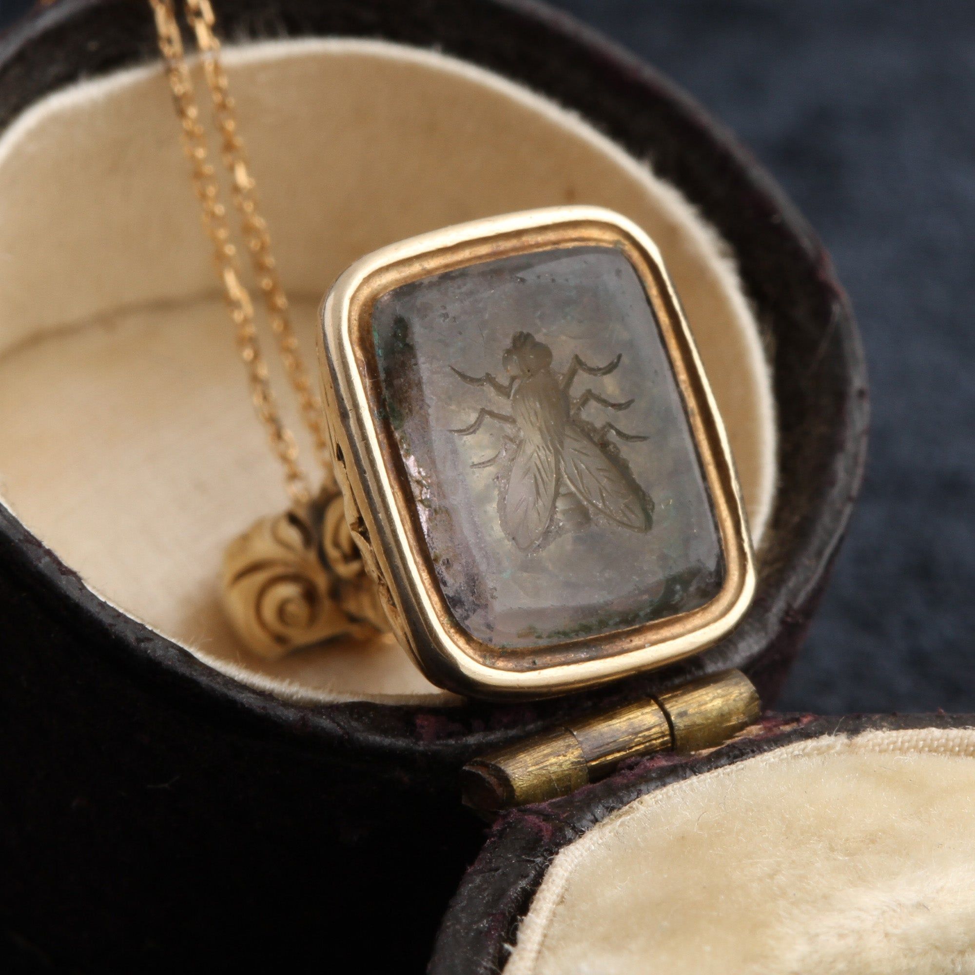 Georgian House Fly Wax Seal Fob