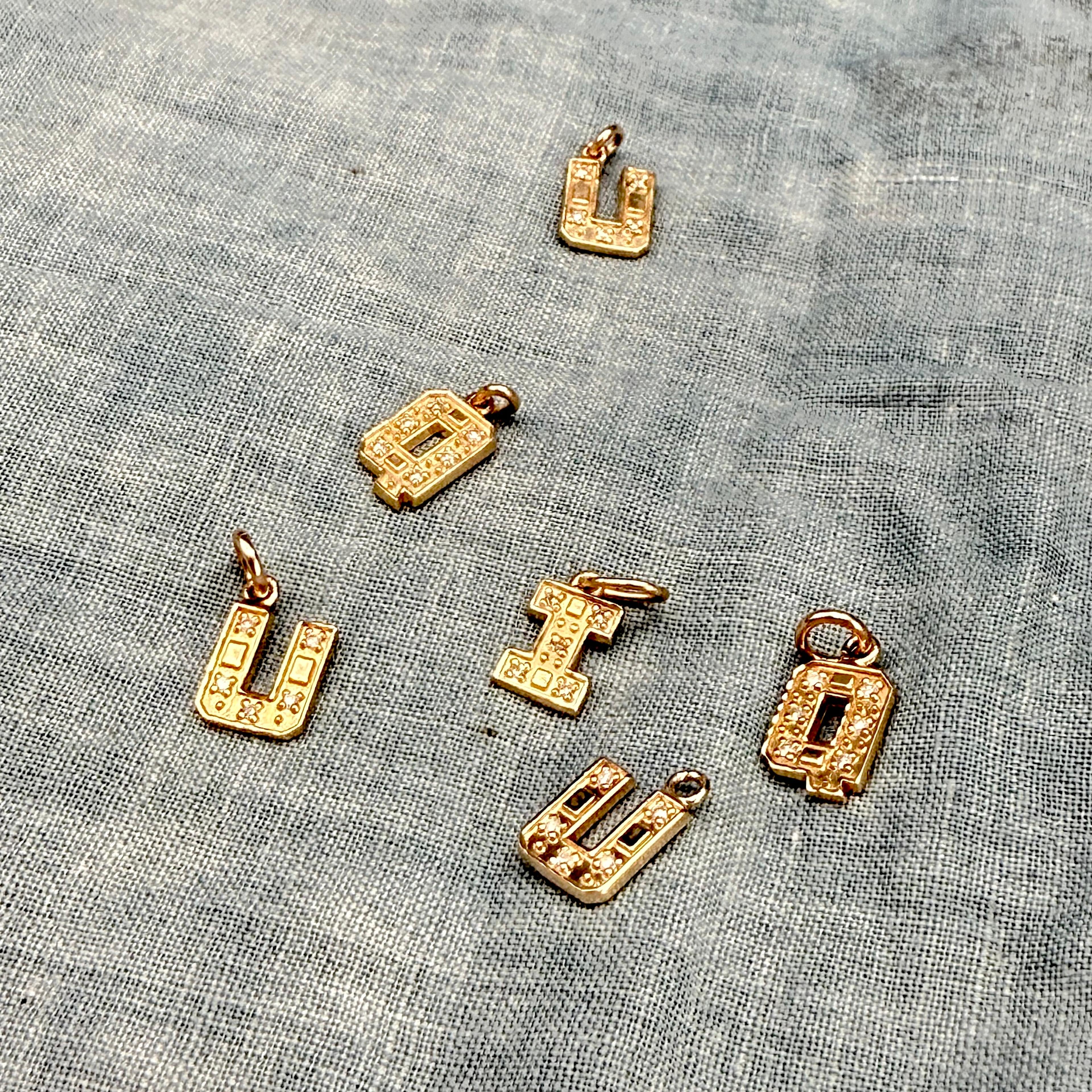 Varsity Letter Pendants
