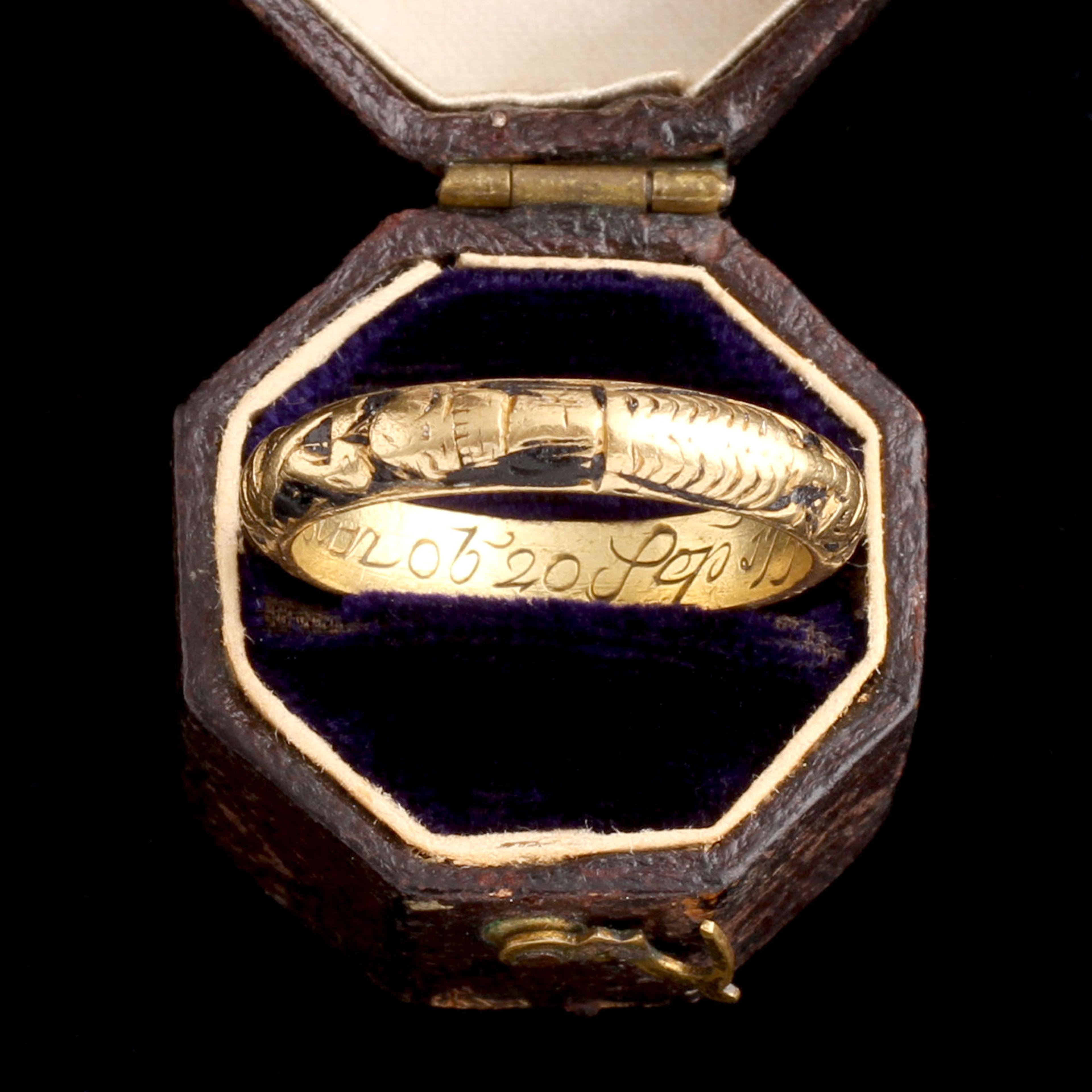 Detail of Georgian Skeleton Ring