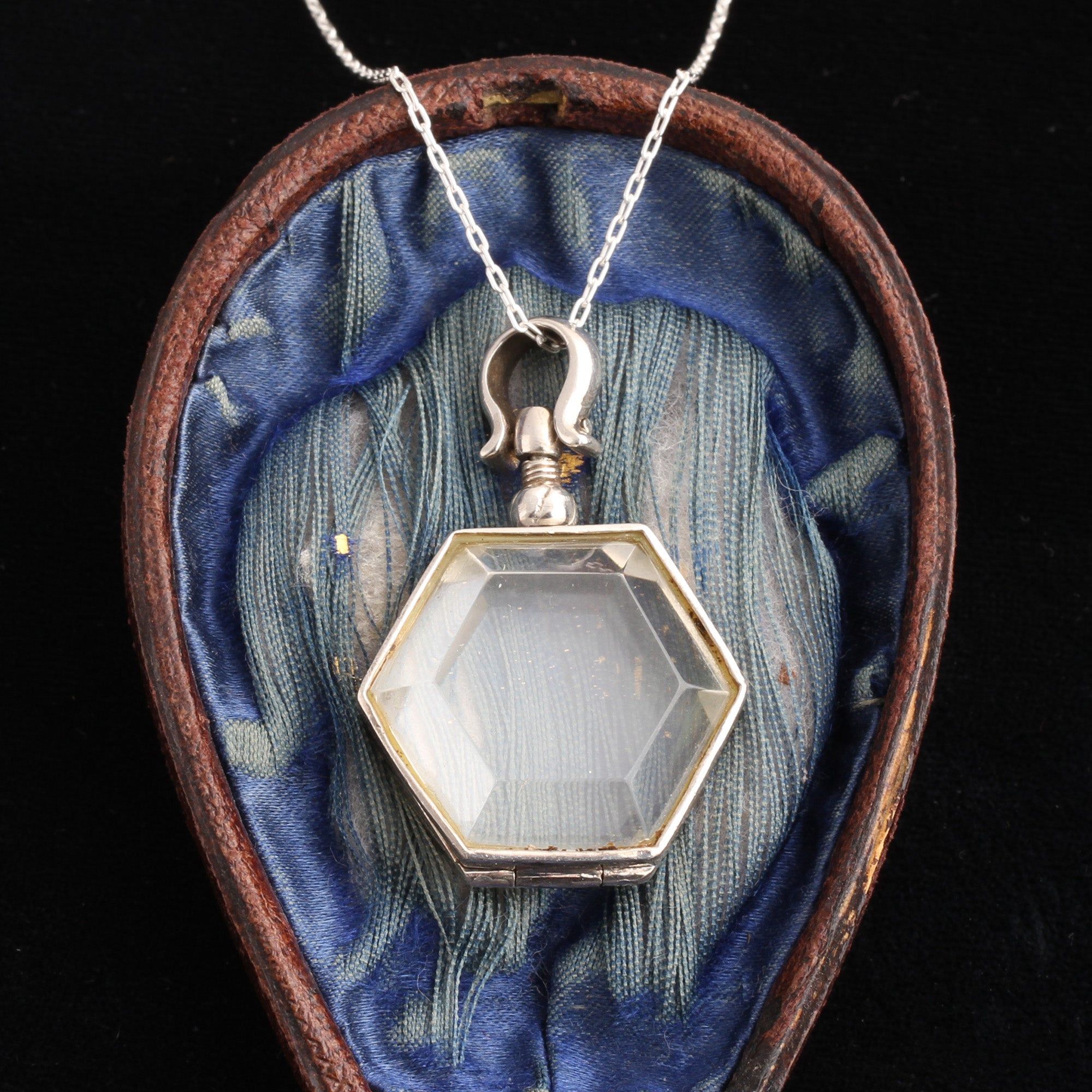 Victorian Hexagon Locket