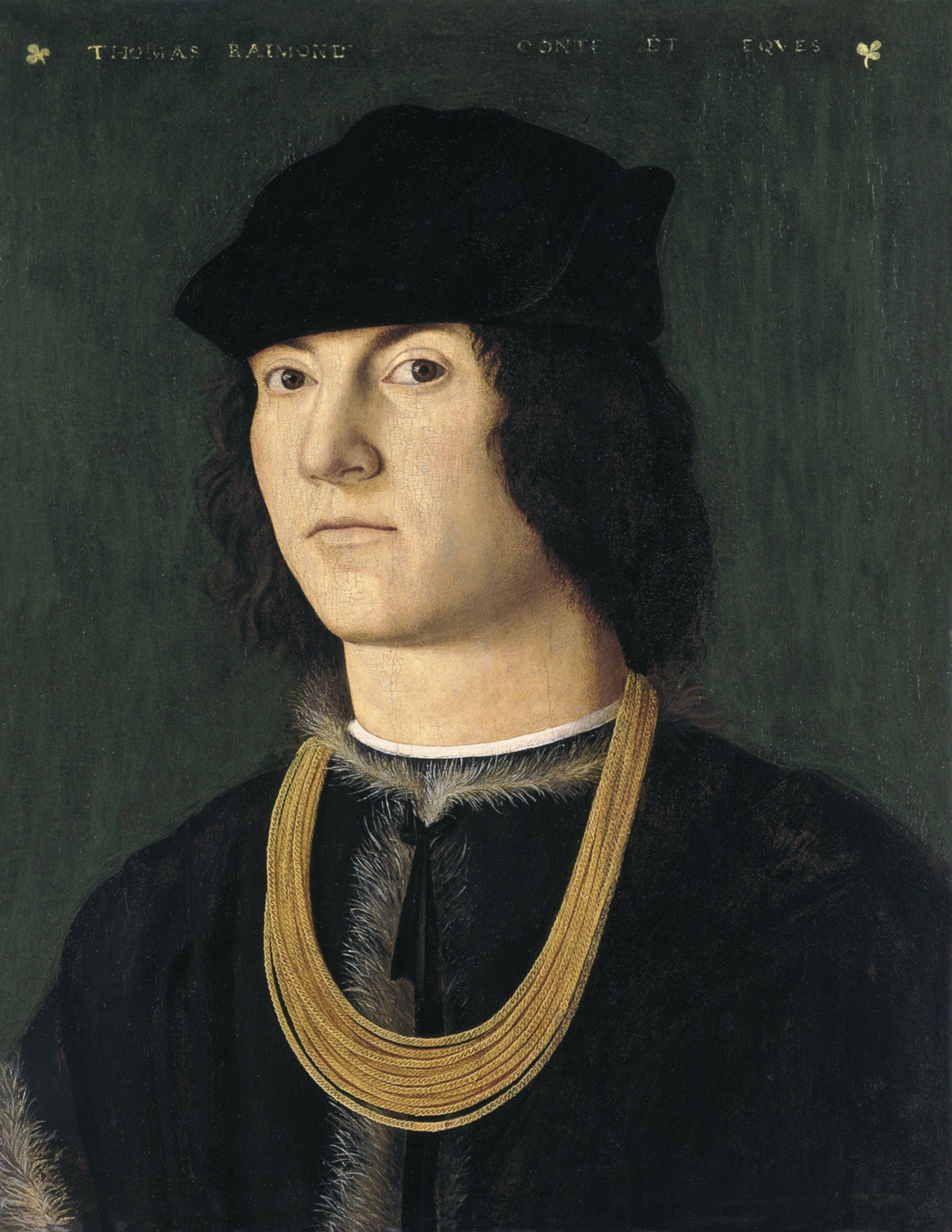Portrait of Tommaso Raimondi by Amico Aspertini, c. 1500.
