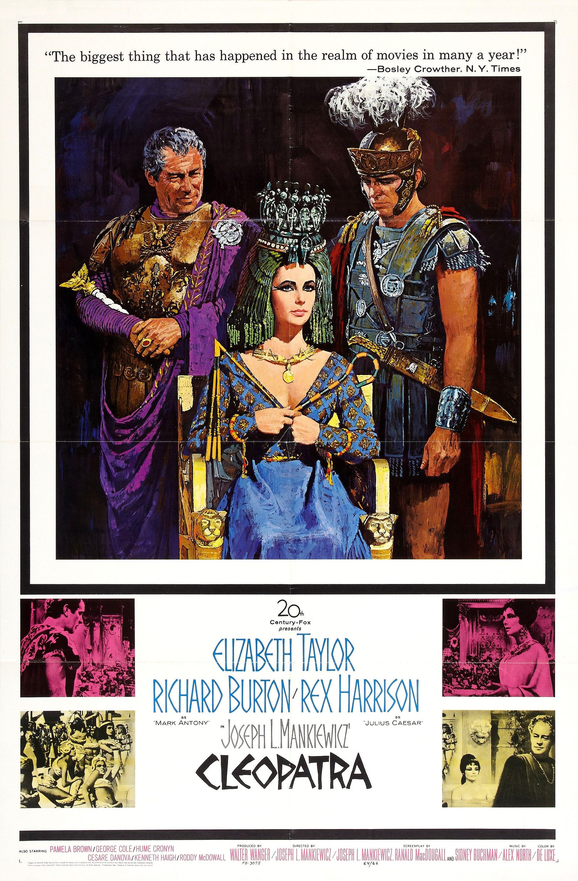 Theatrical poster for Cleopatra (1963)
