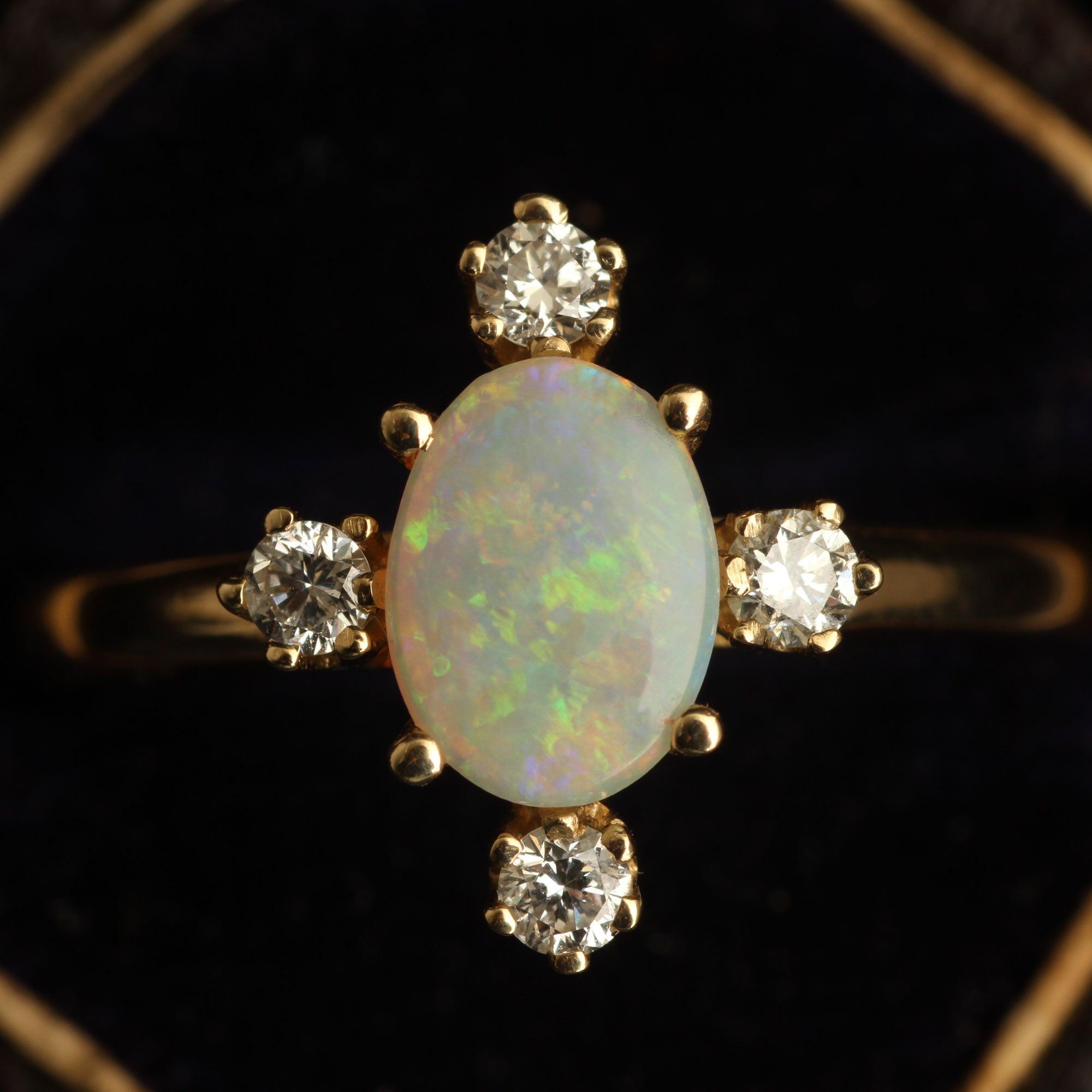 Directional Ring (Opal)