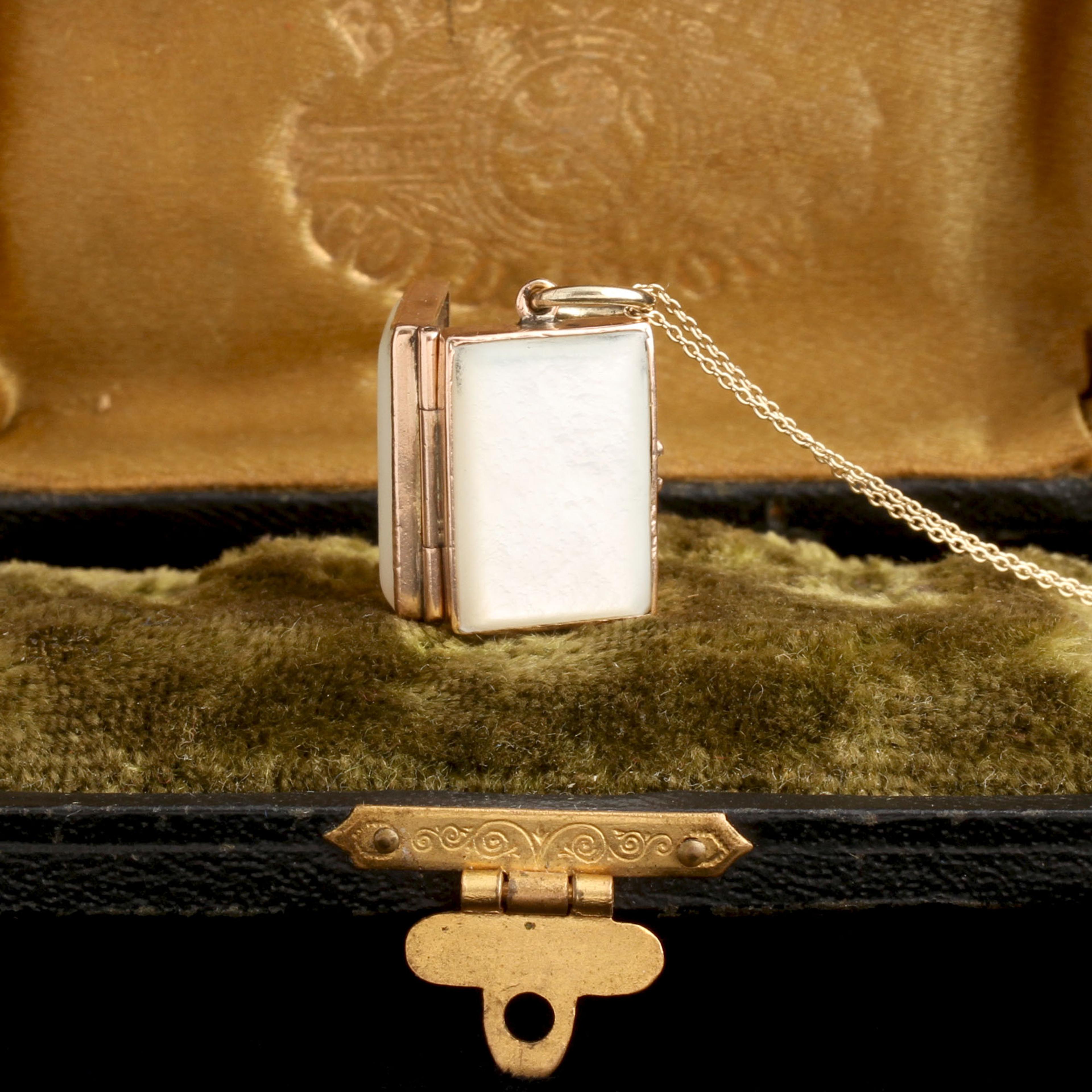 Victorian Mother of Pearl Locket