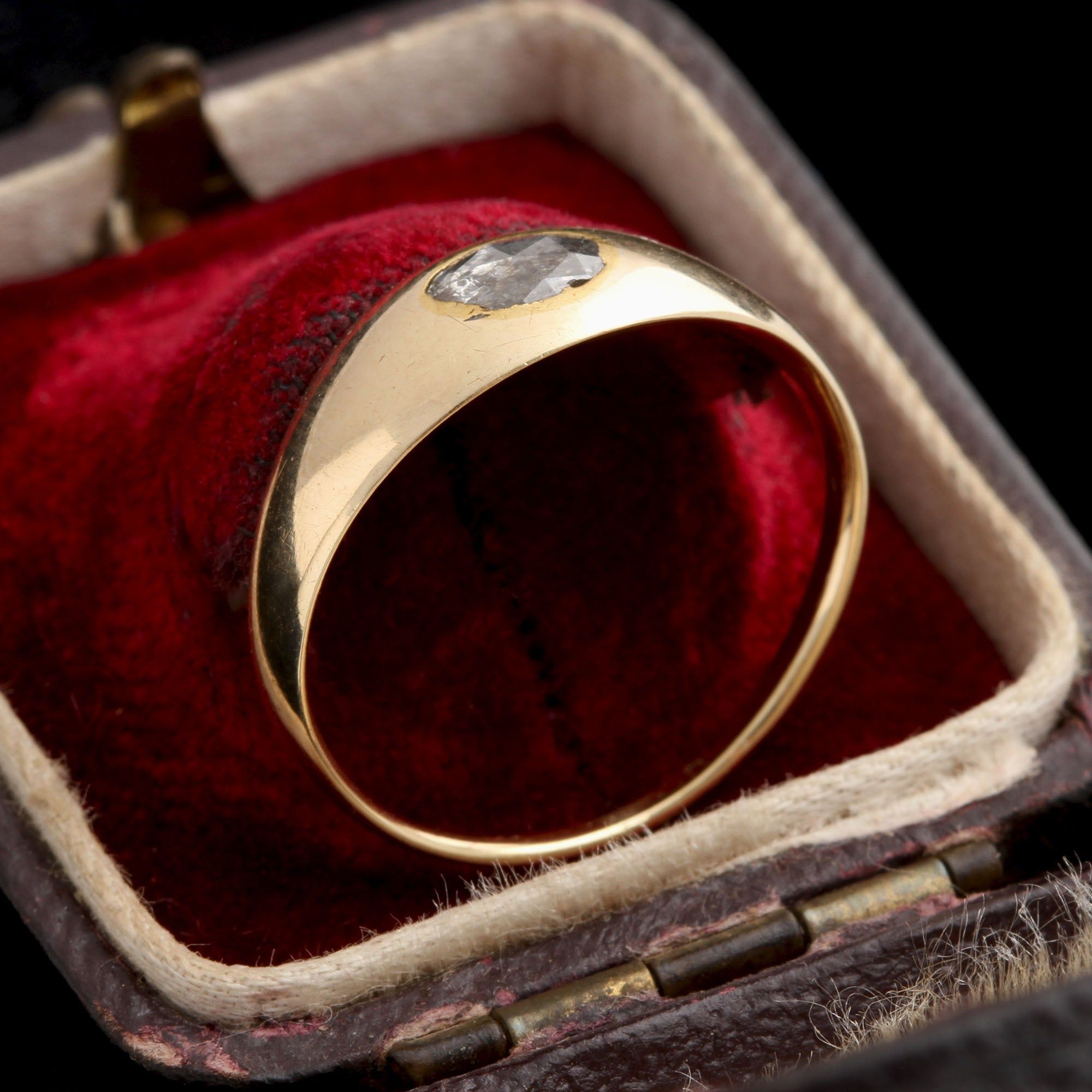 Victorian Rose Cut Diamond Ring