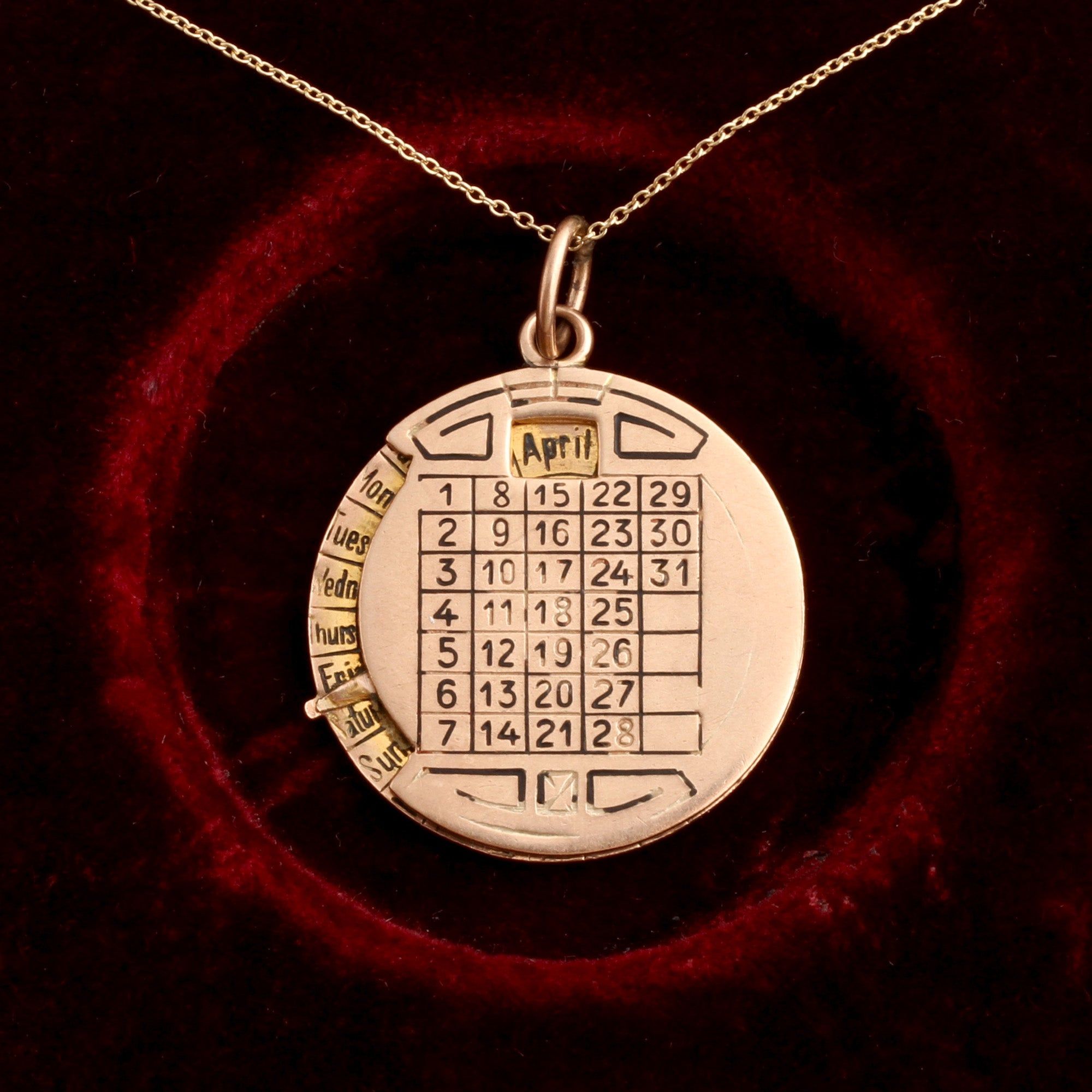 Victorian Perpetual Calendar