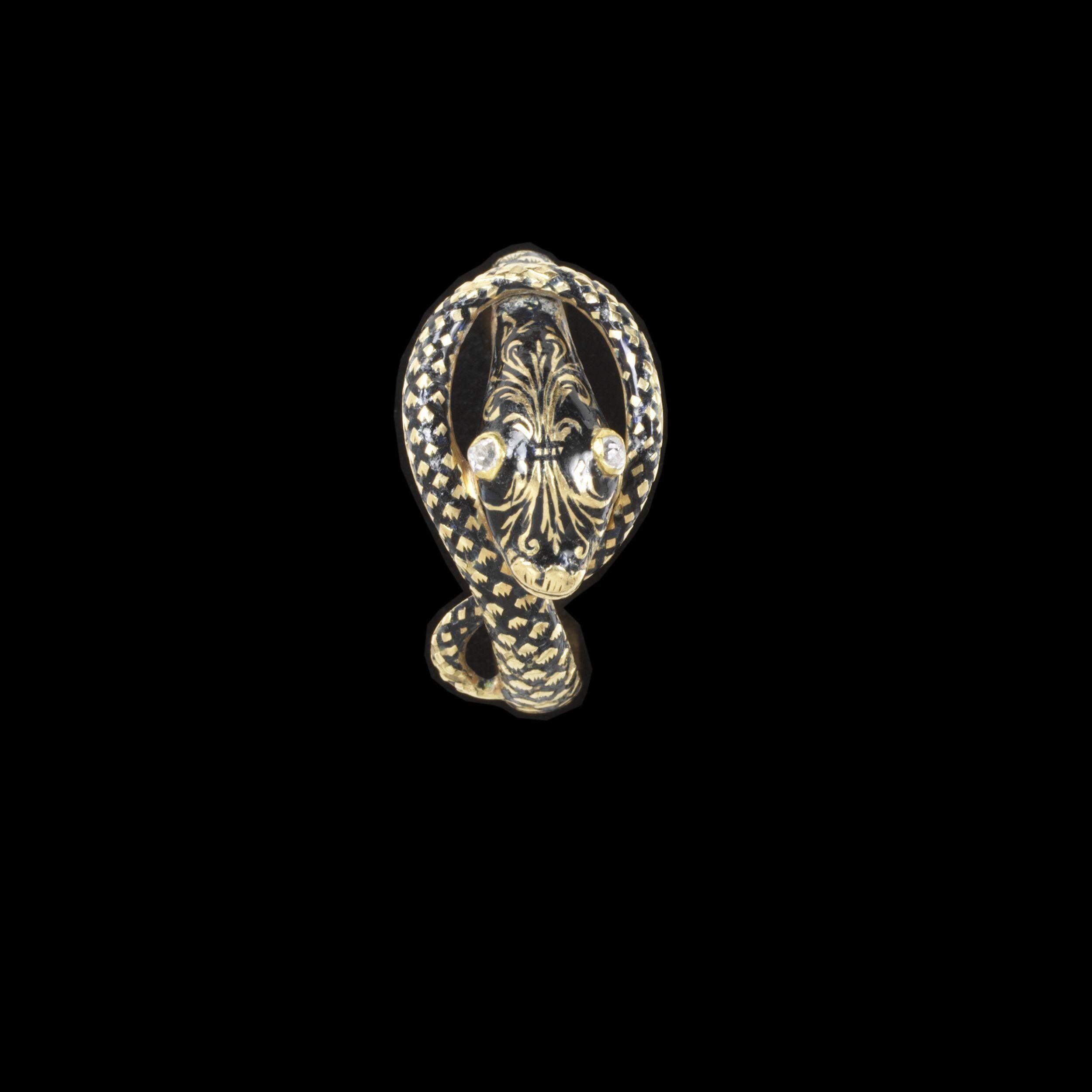 snake mourning ring, 1846, Victoria and Albert Museum