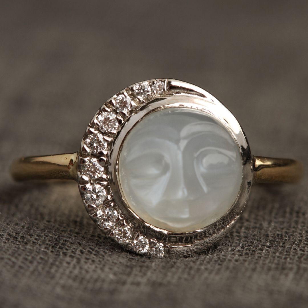 man in the moon ring