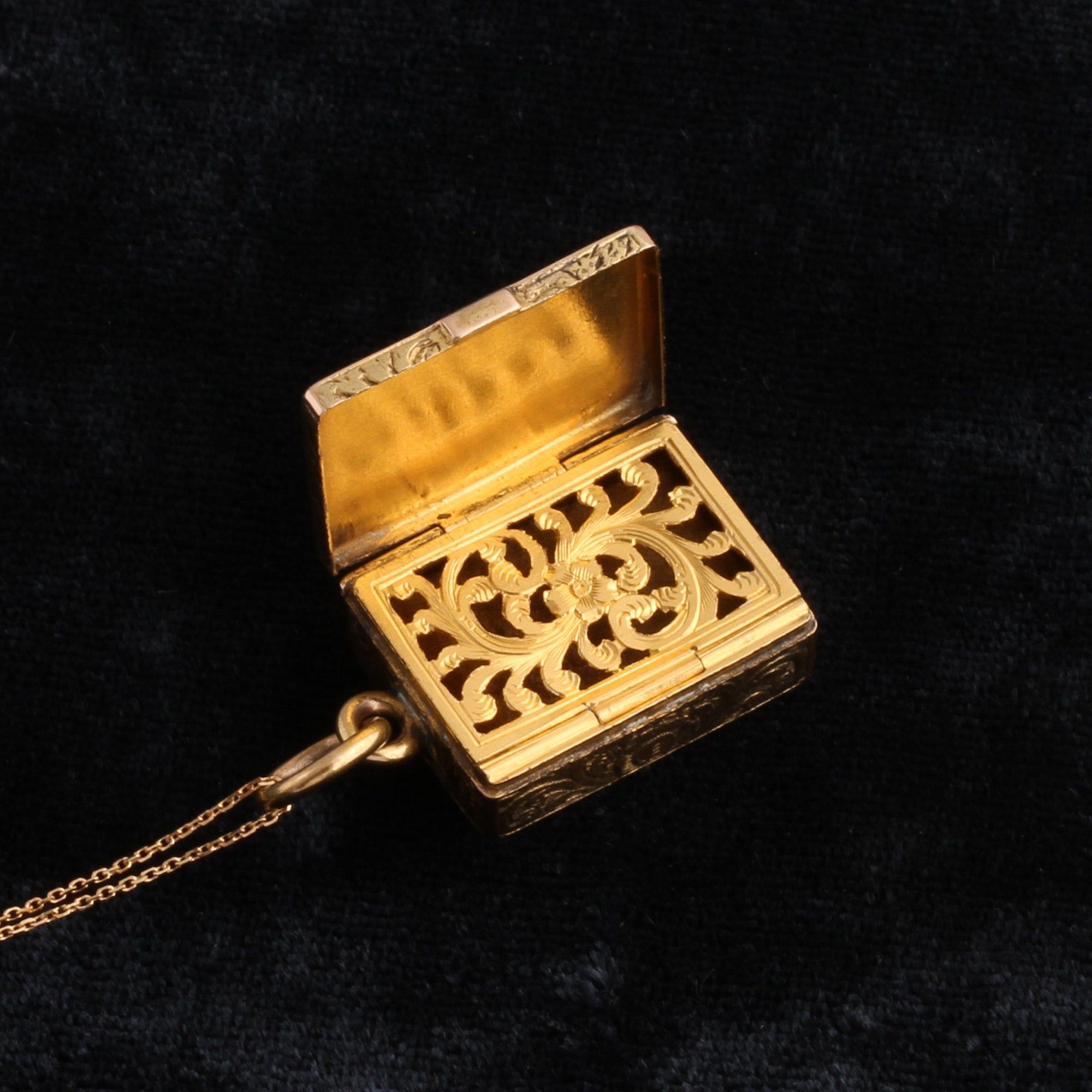 Victorian Vinaigrette Necklace