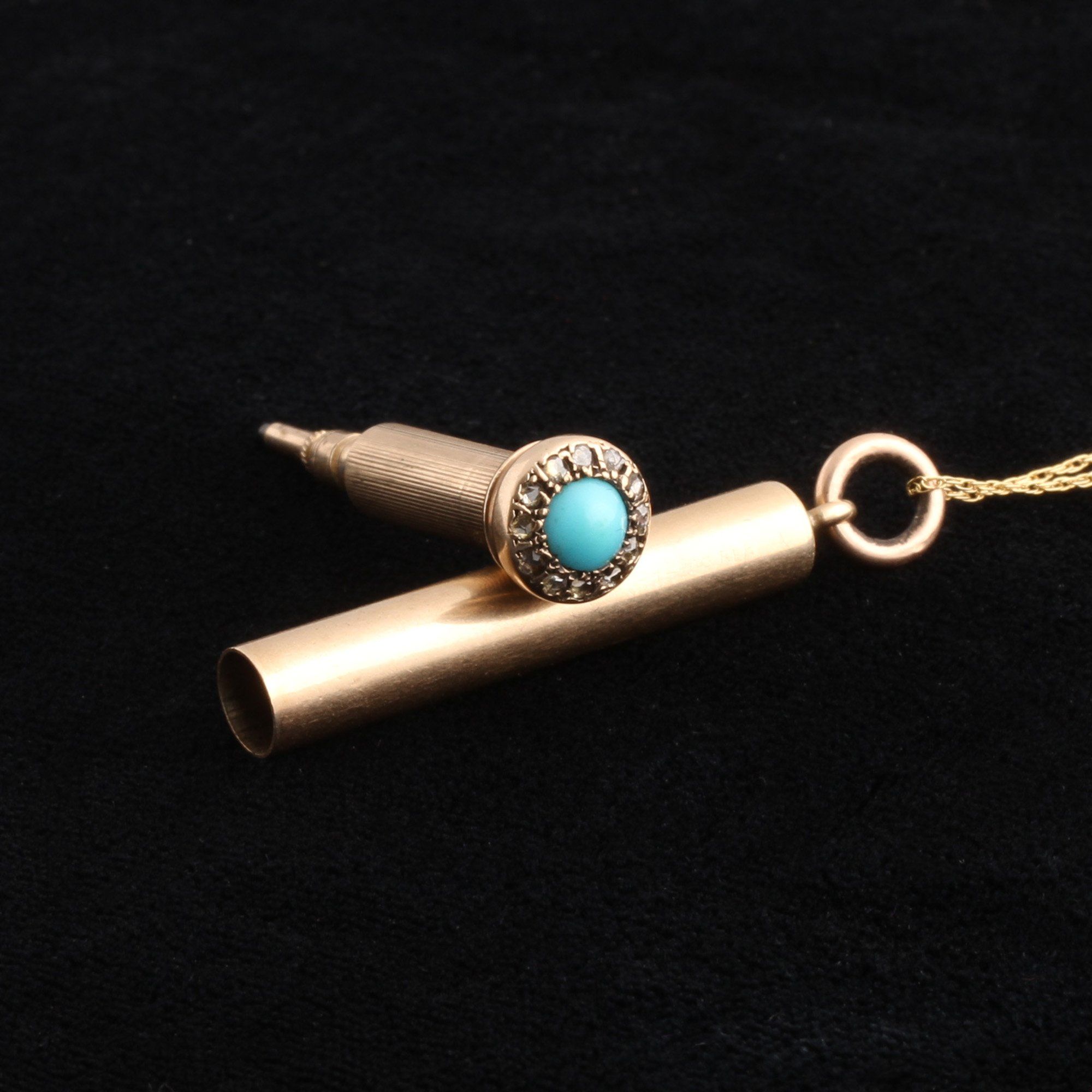 Victorian Telescoping Pencil Necklace