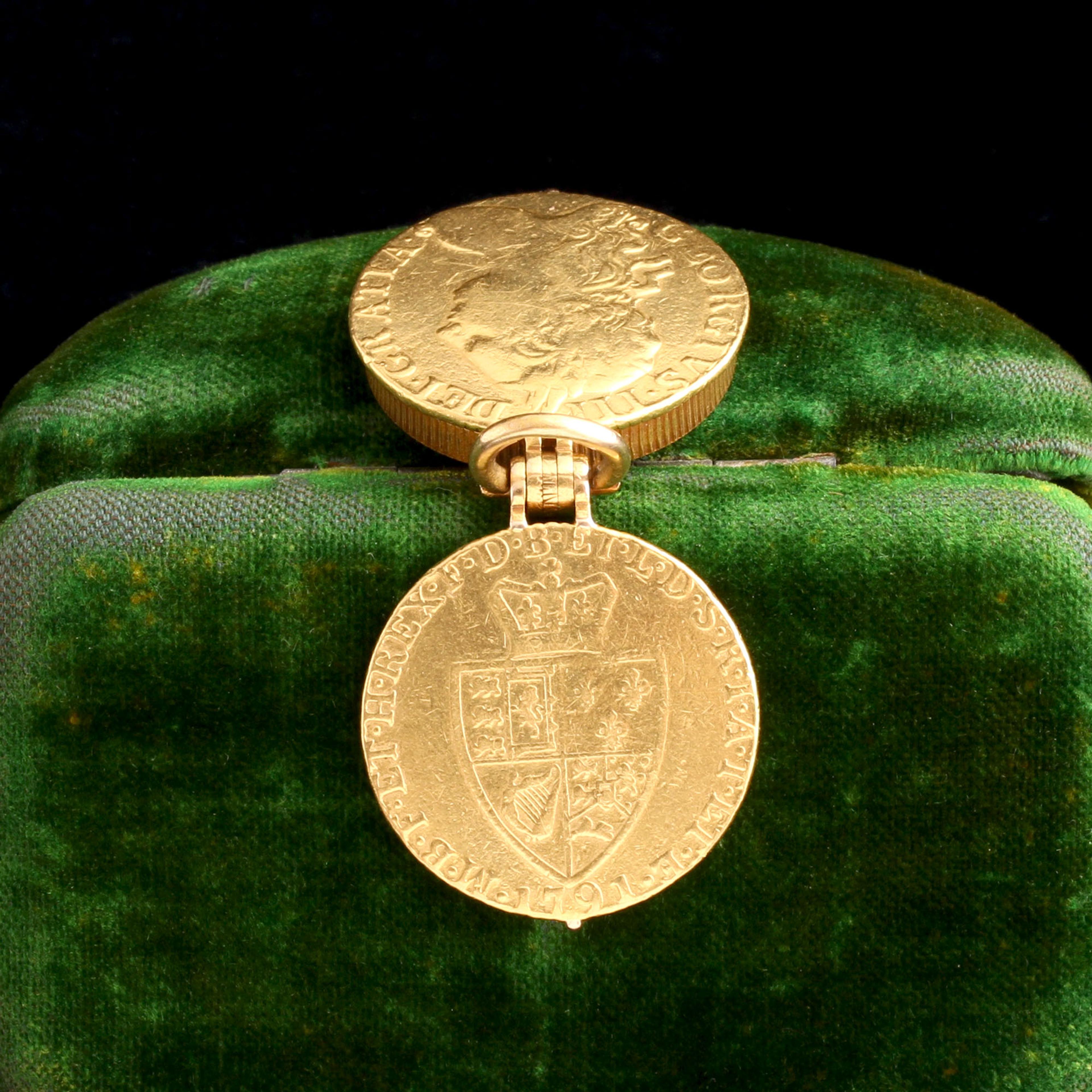 Victorian Double-Sided Guinea Locket