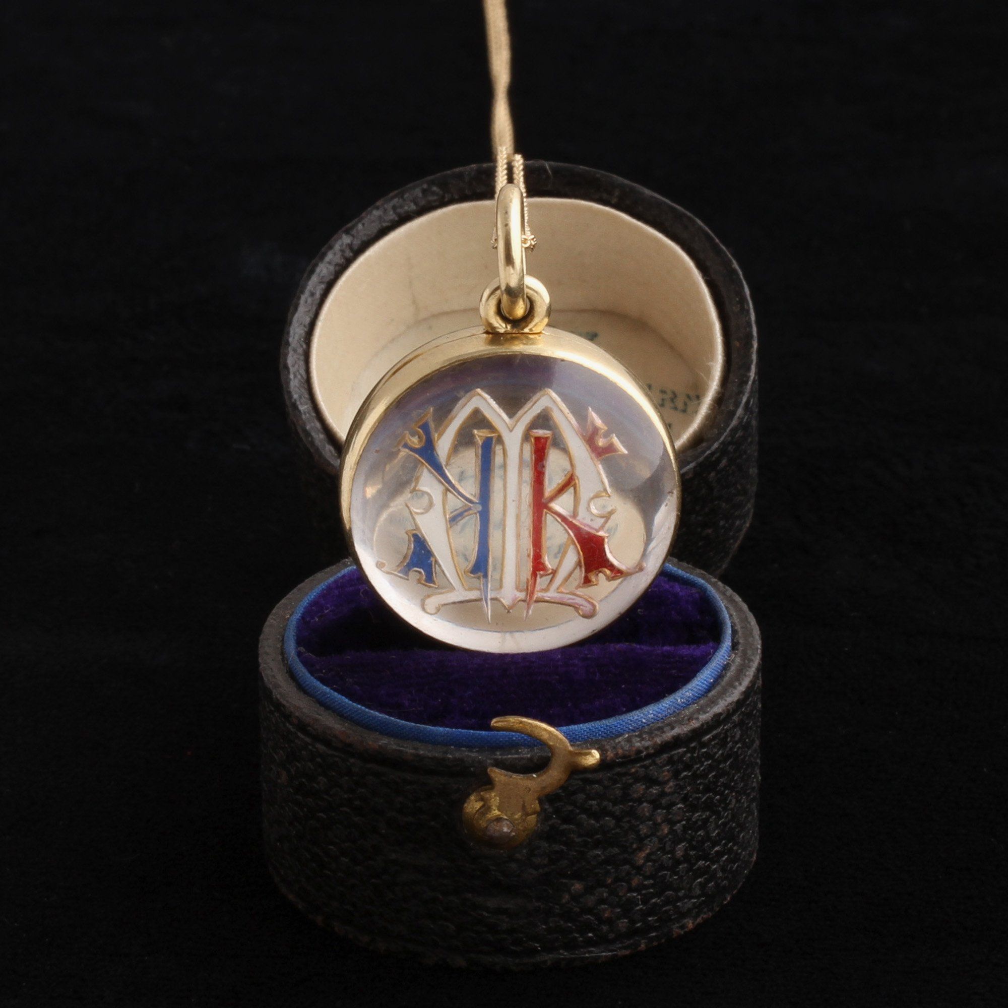 Victorian "KKM" Ball Locket