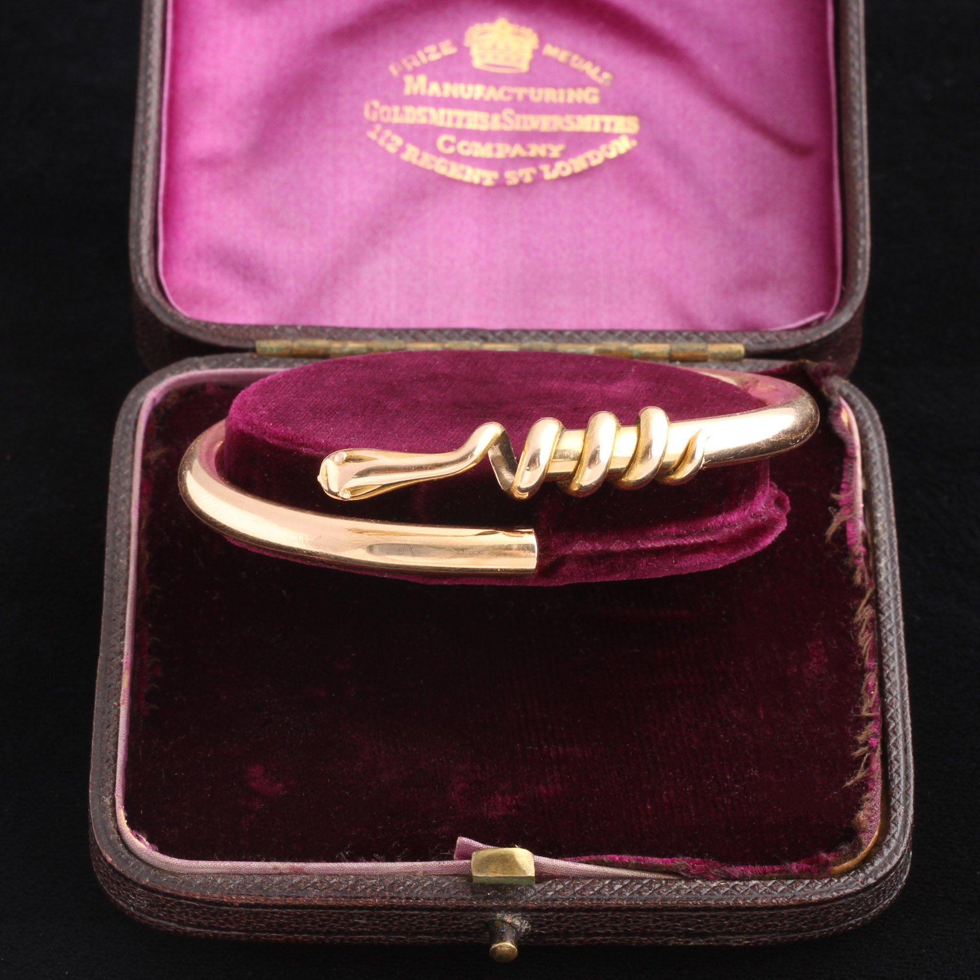 Victorian Snake Bangle