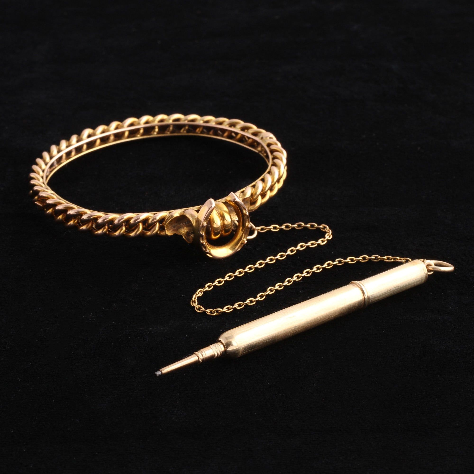 Victorian Horseshoe Pencil Bracelet