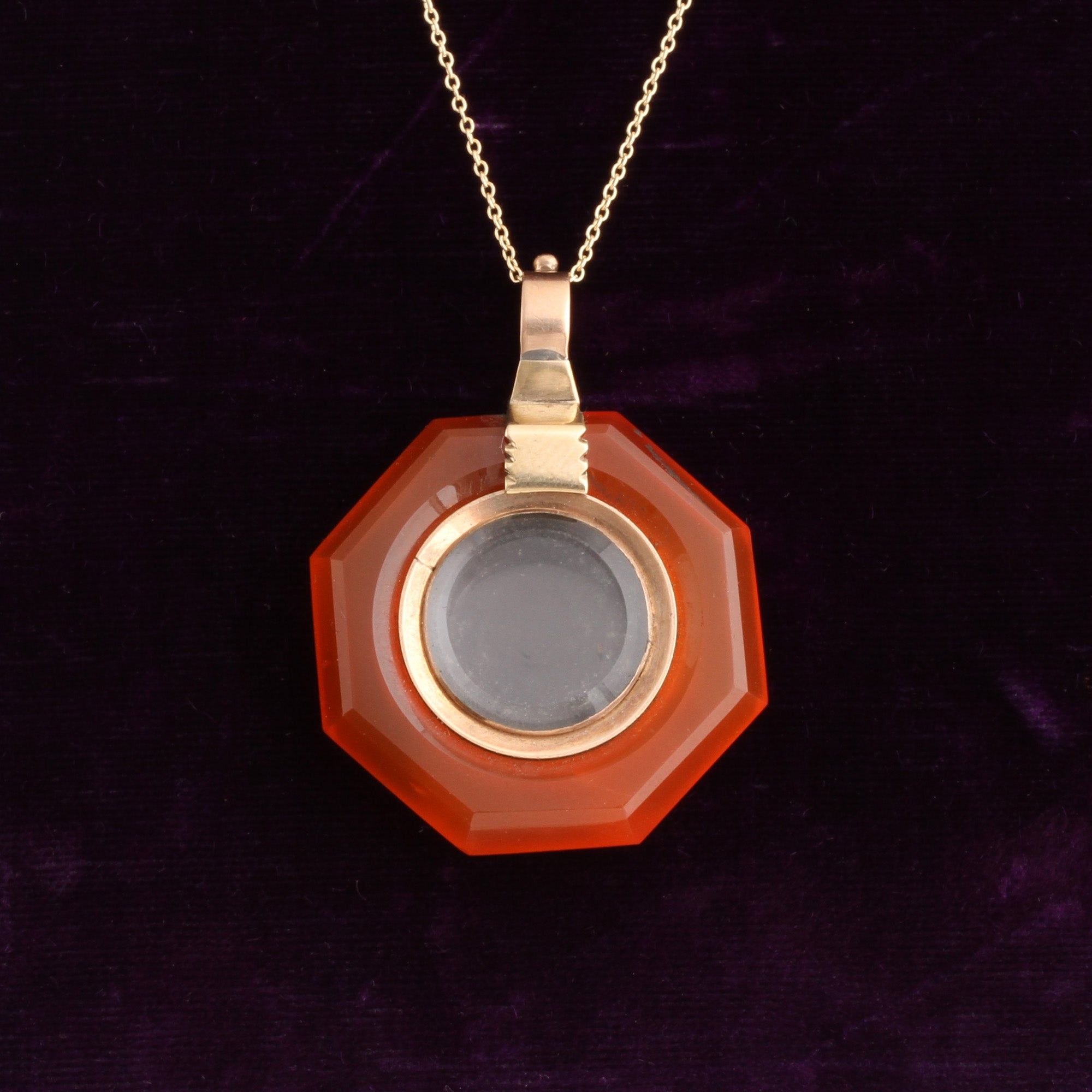 Late Georgian Carnelian Locket
