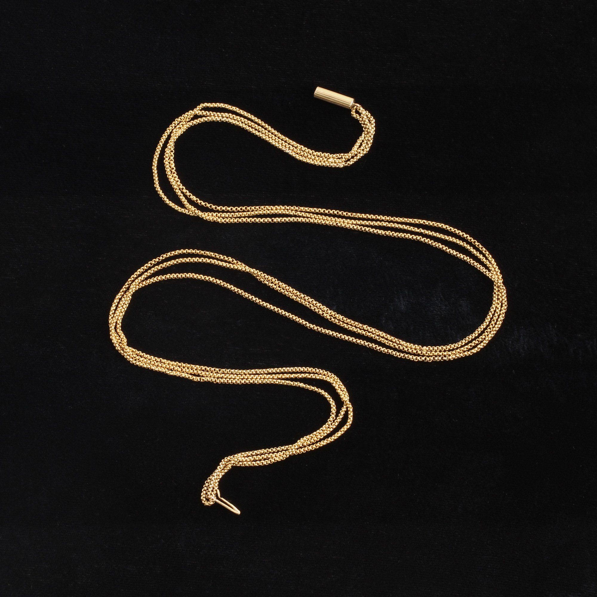 Georgian Triple Strand Necklace