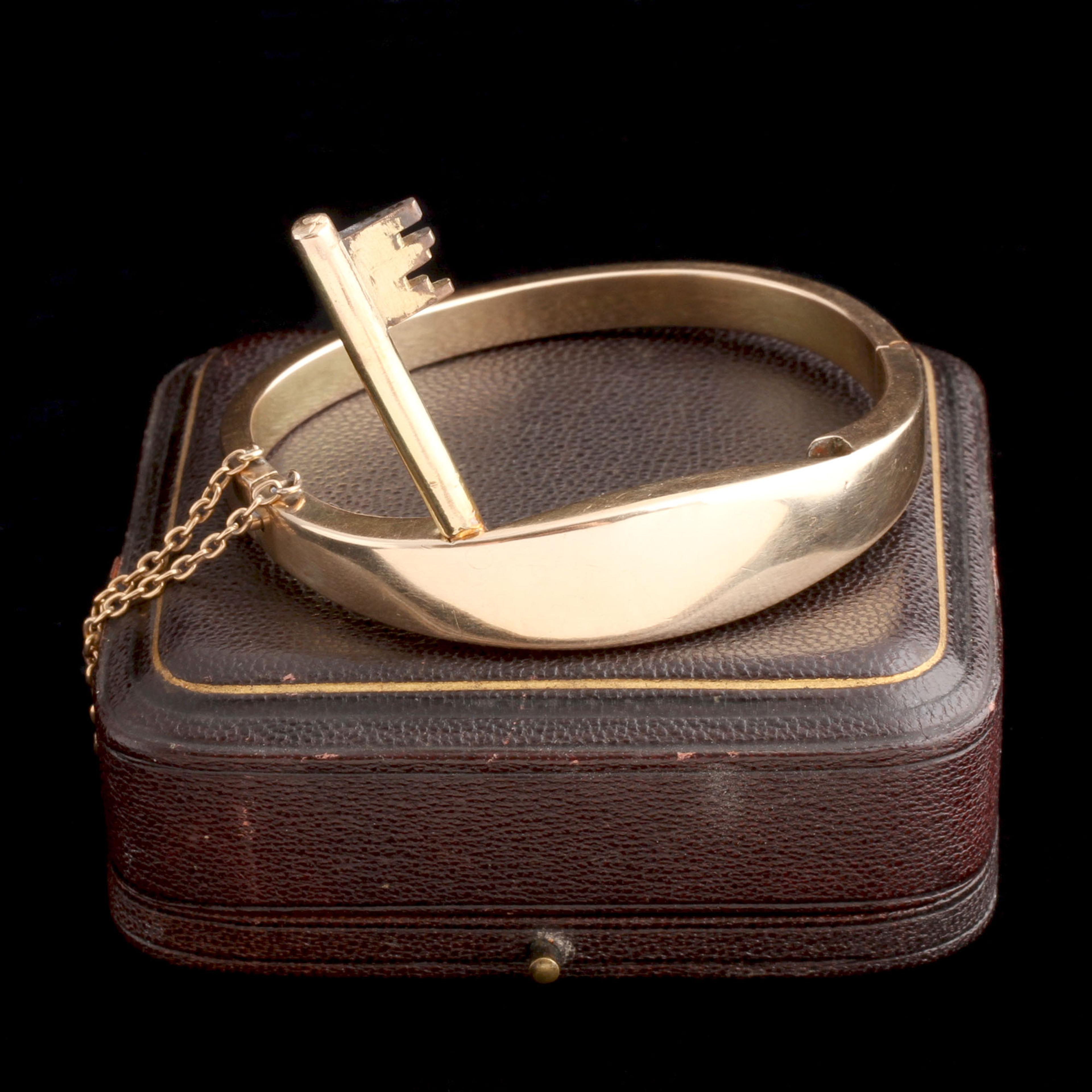 Victorian Concealed Key Bangle