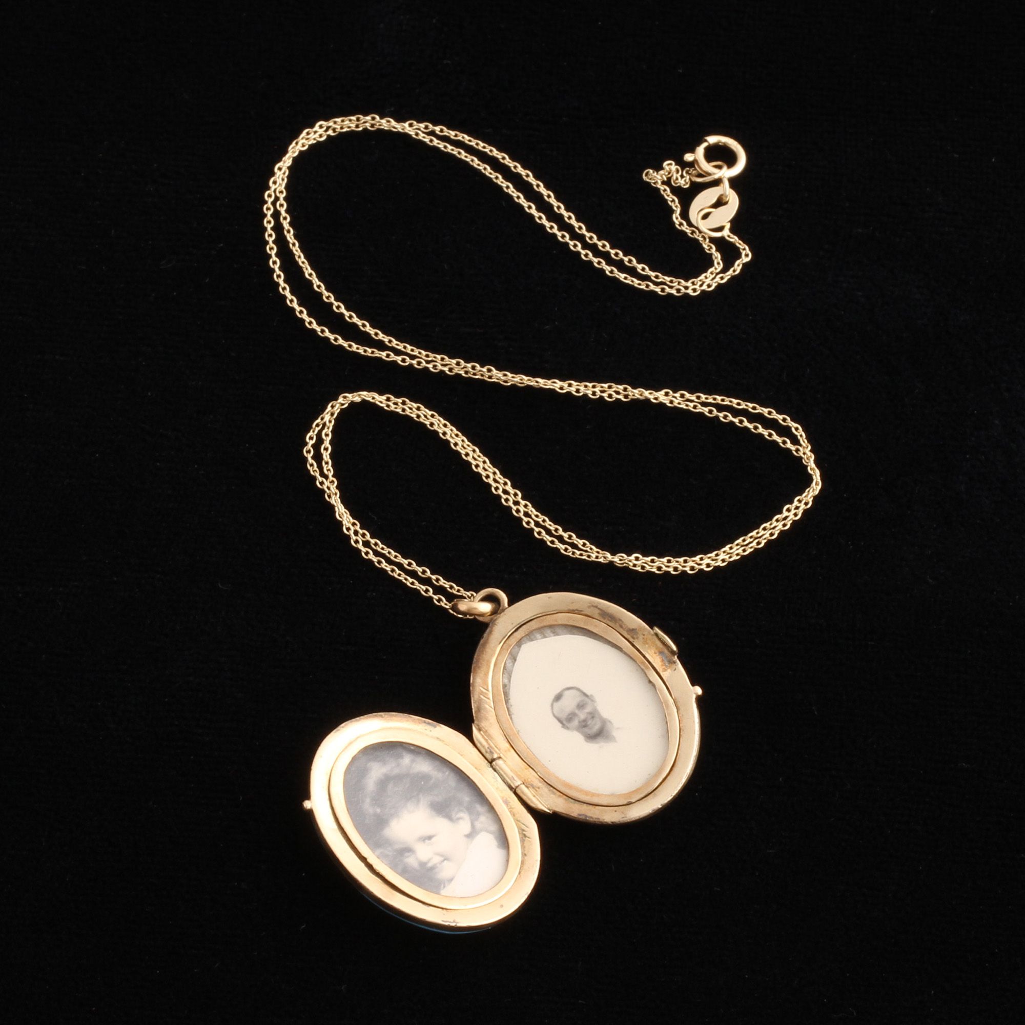 1930s Enamel & Pearl Locket