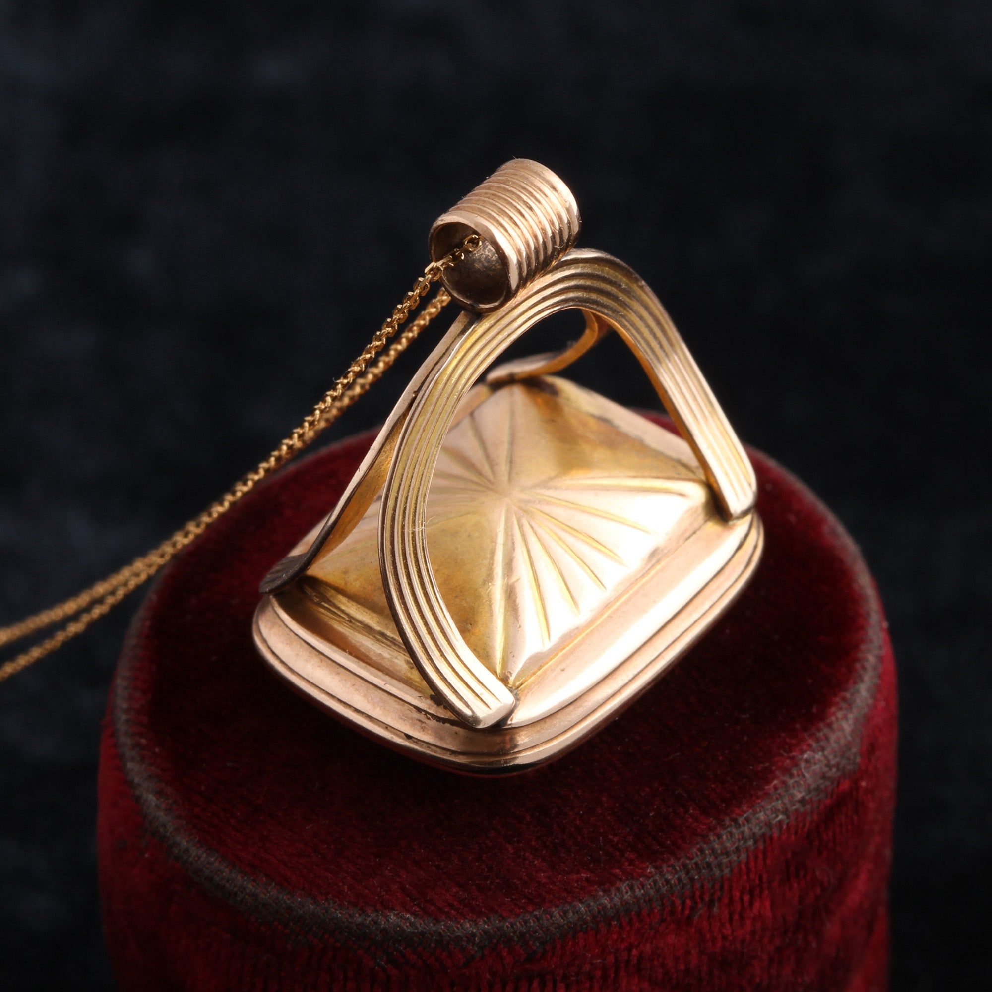 Georgian "For Further Particulars" Carnelian Seal Fob