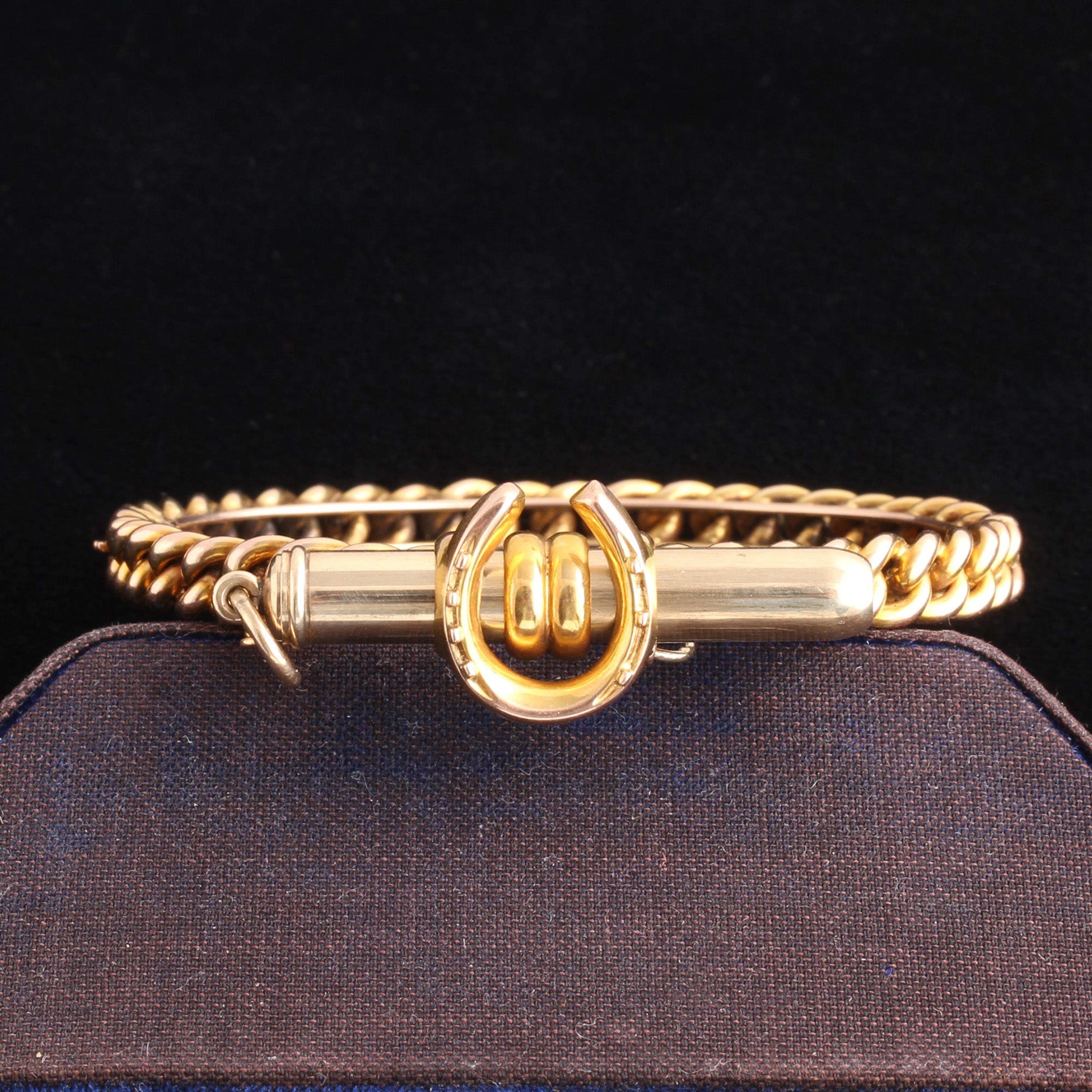 Victorian Horseshoe Pencil Bracelet