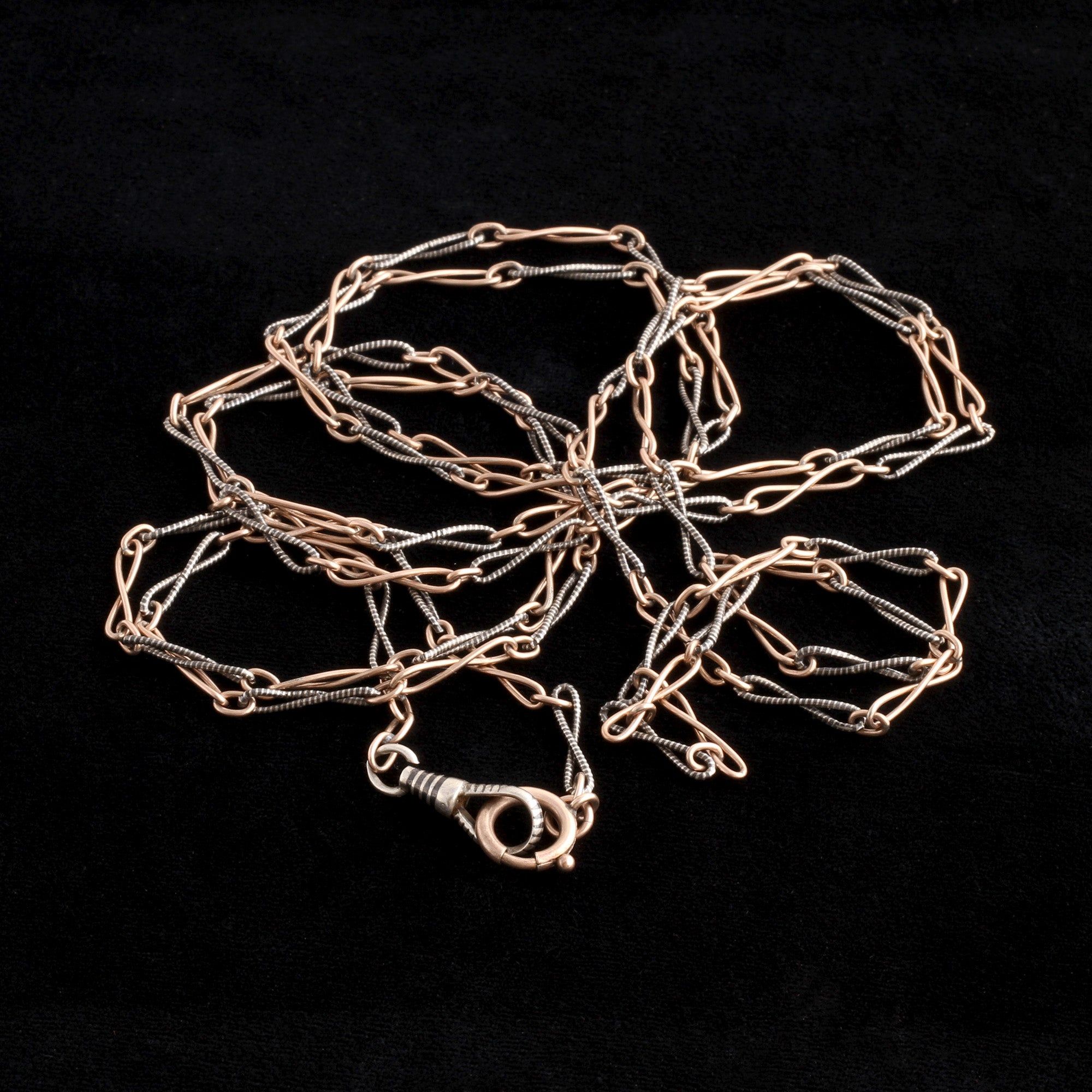Victorian 60" Niello Guard Chain