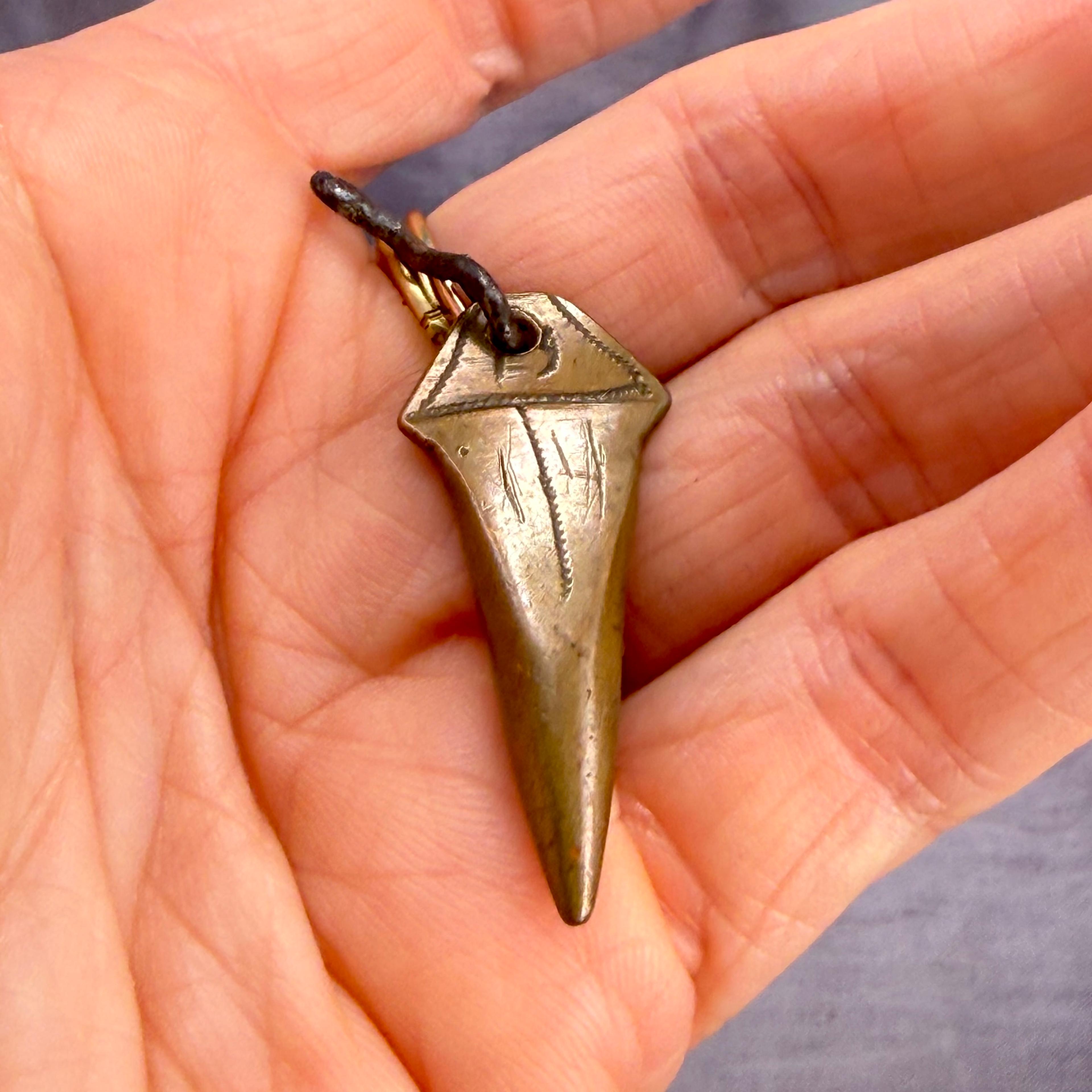 WW1 Bullet Trench Art Pendant