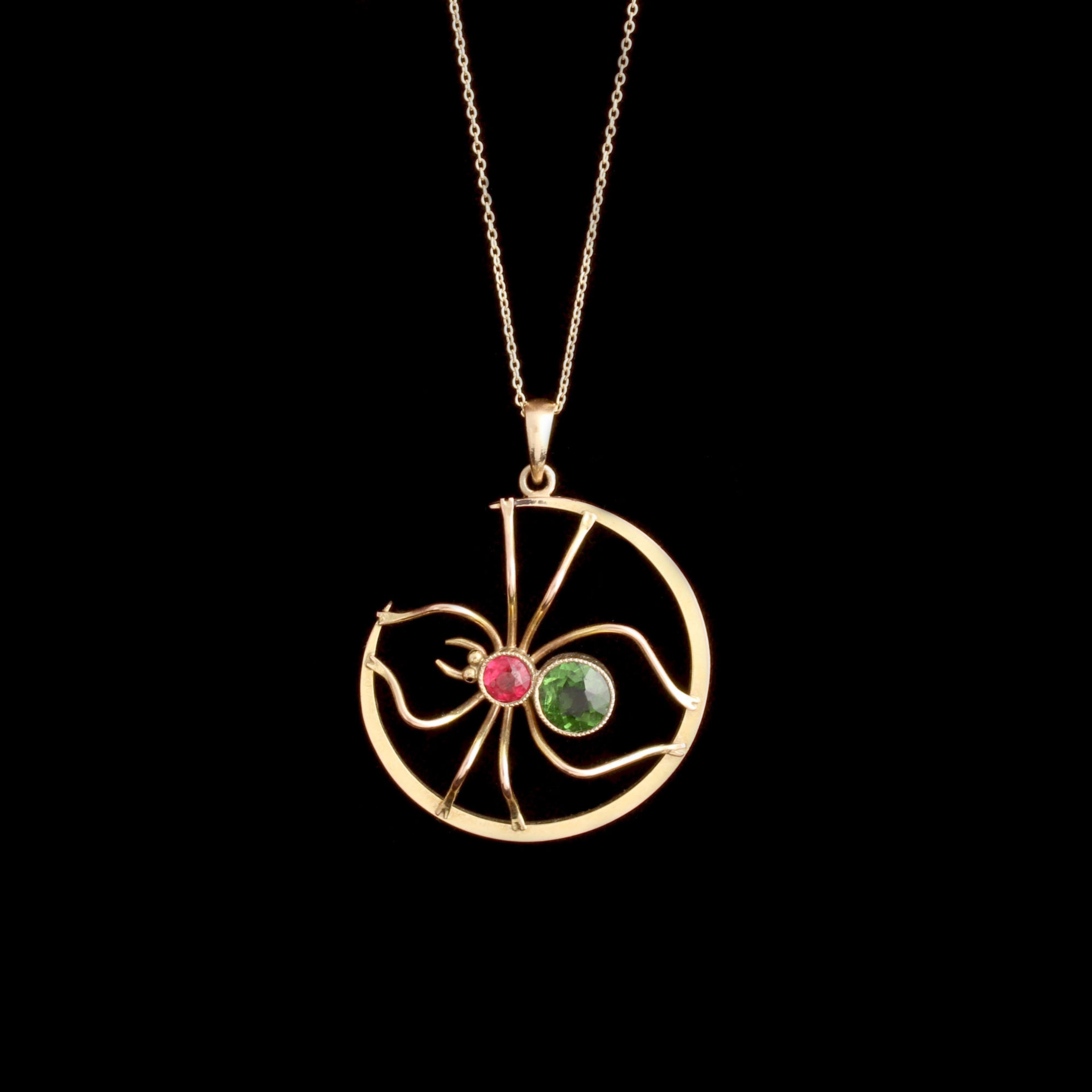 Edwardian Spider Pendant