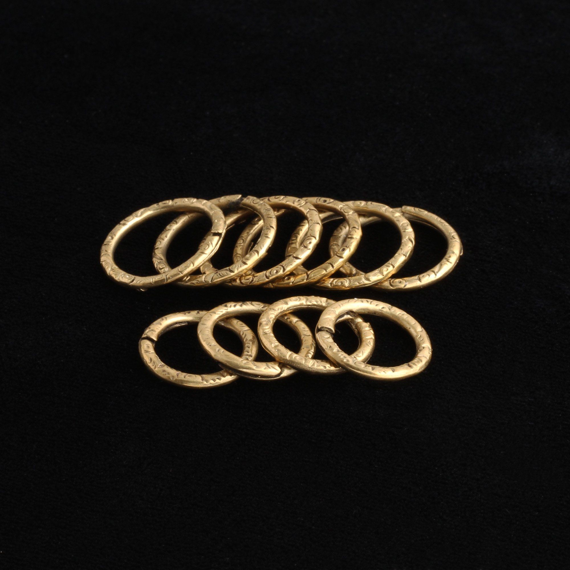 Victorian Small & Medium Split Rings