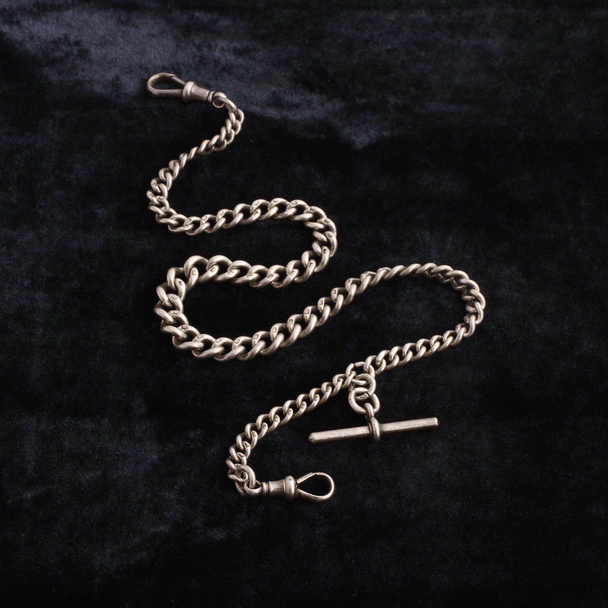 Victorian Silver Albert Chain