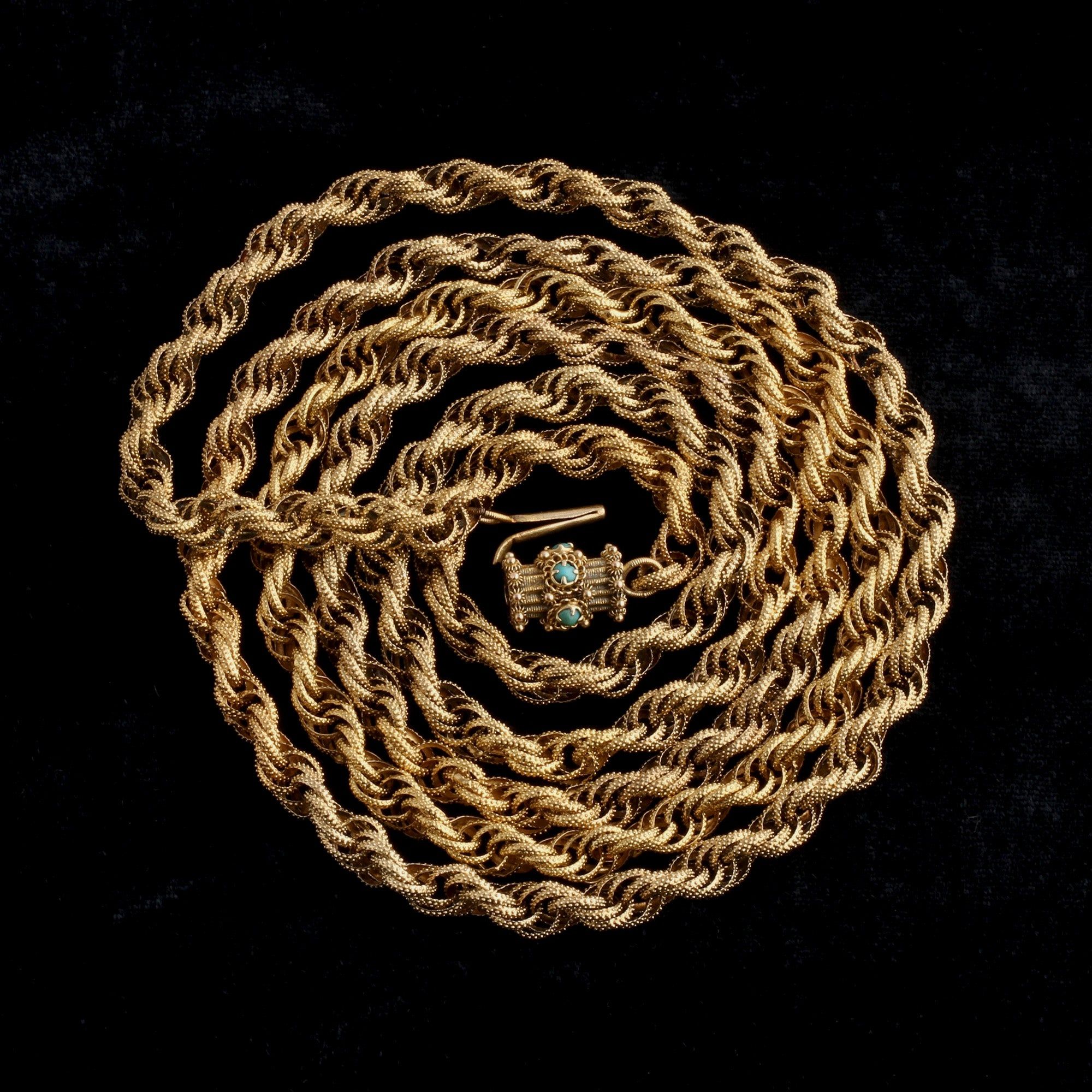 Georgian 44" Fancy Link Guard Chain