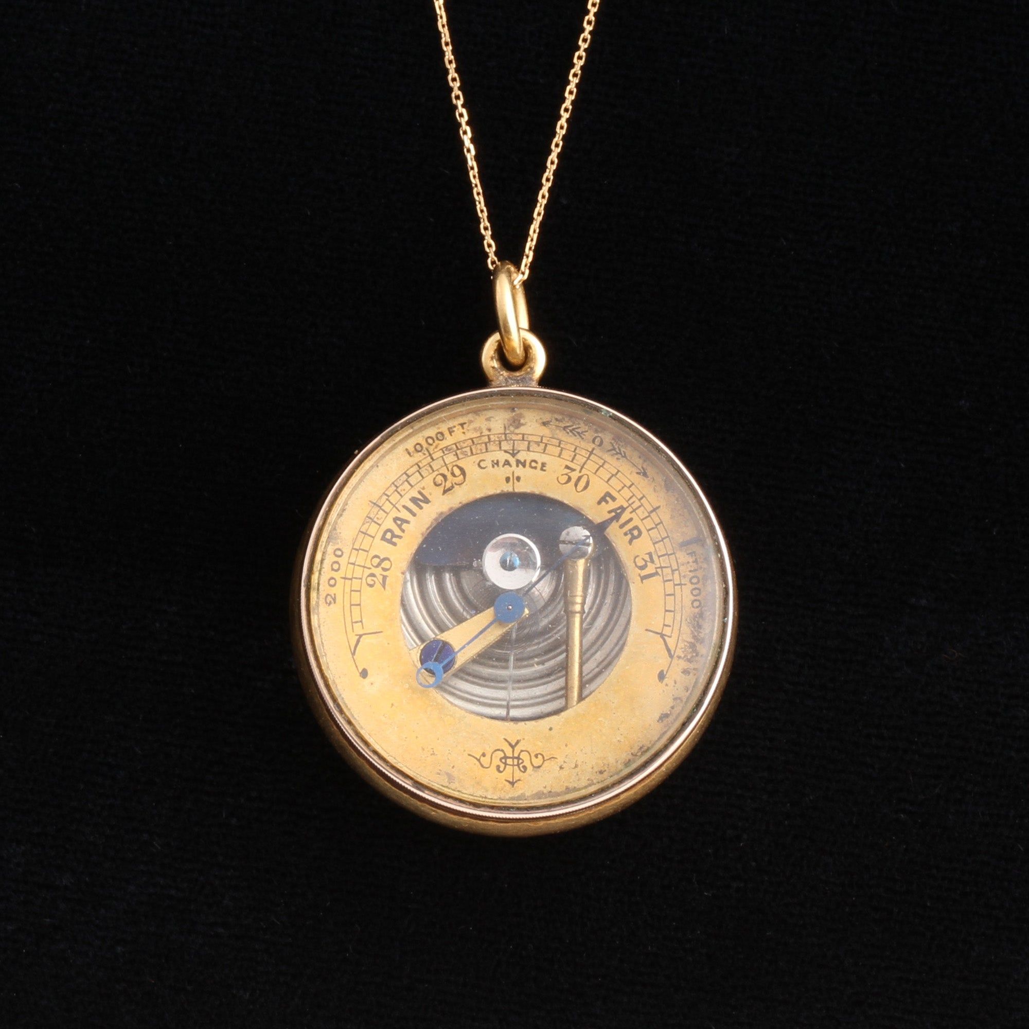 Victorian Pocket Barometer