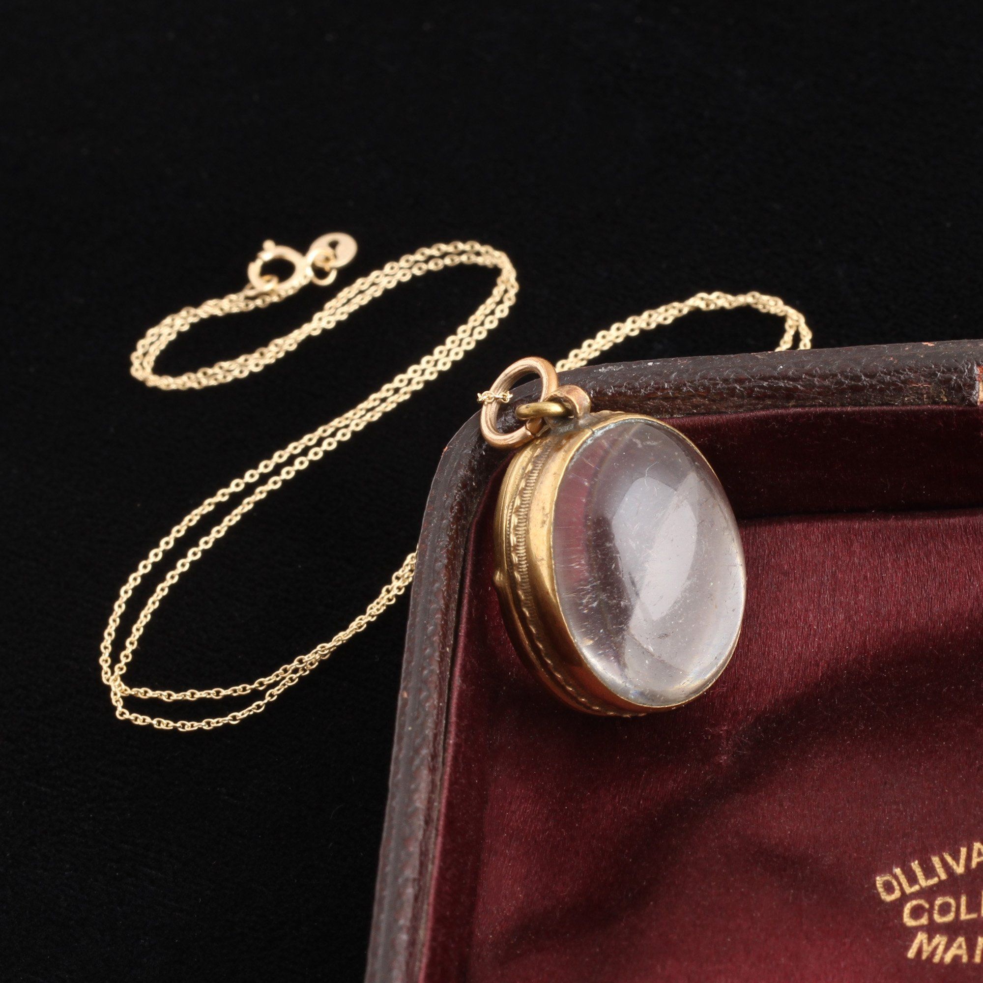 Victorian Oval Ball Locket