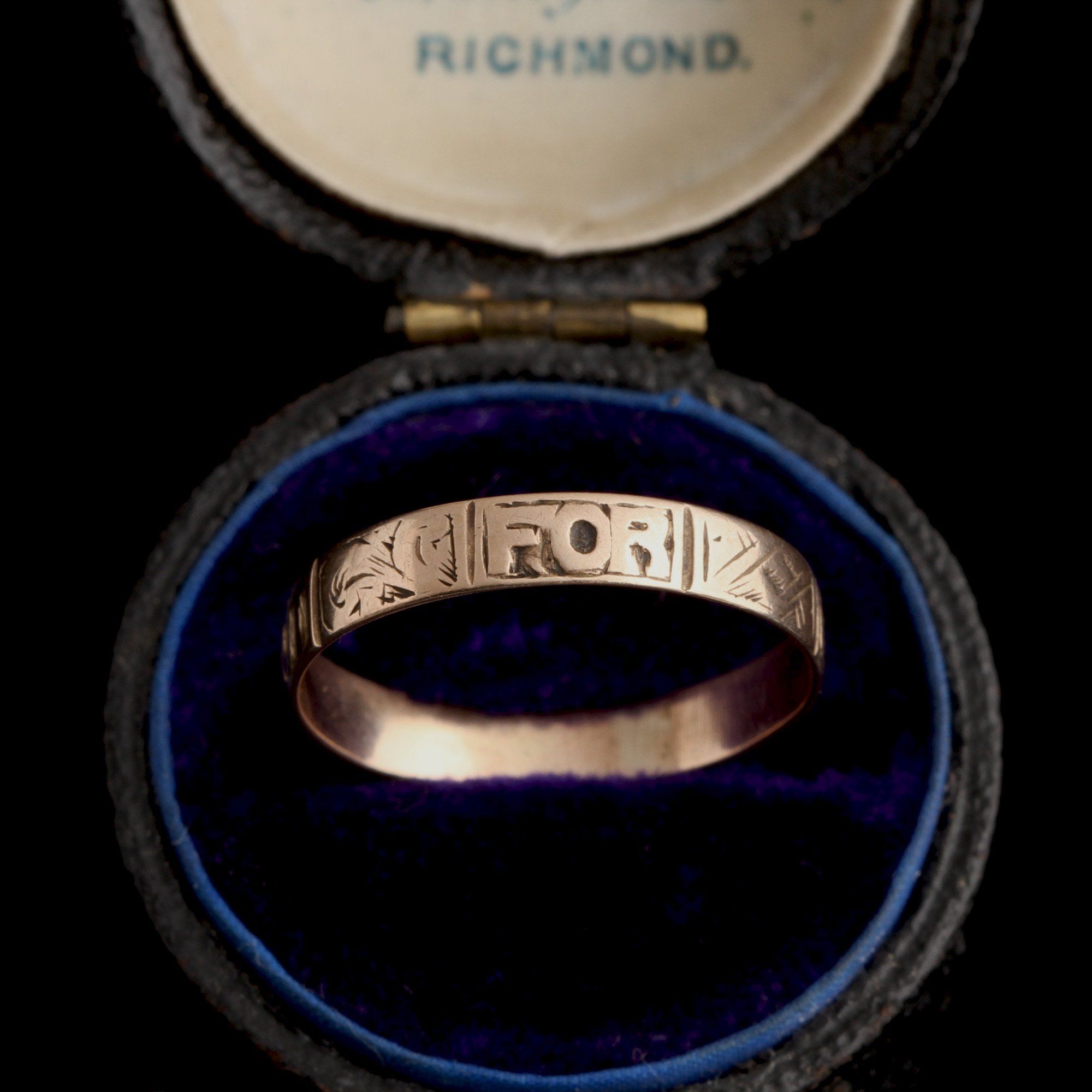 Victorian Forget Me Not Band