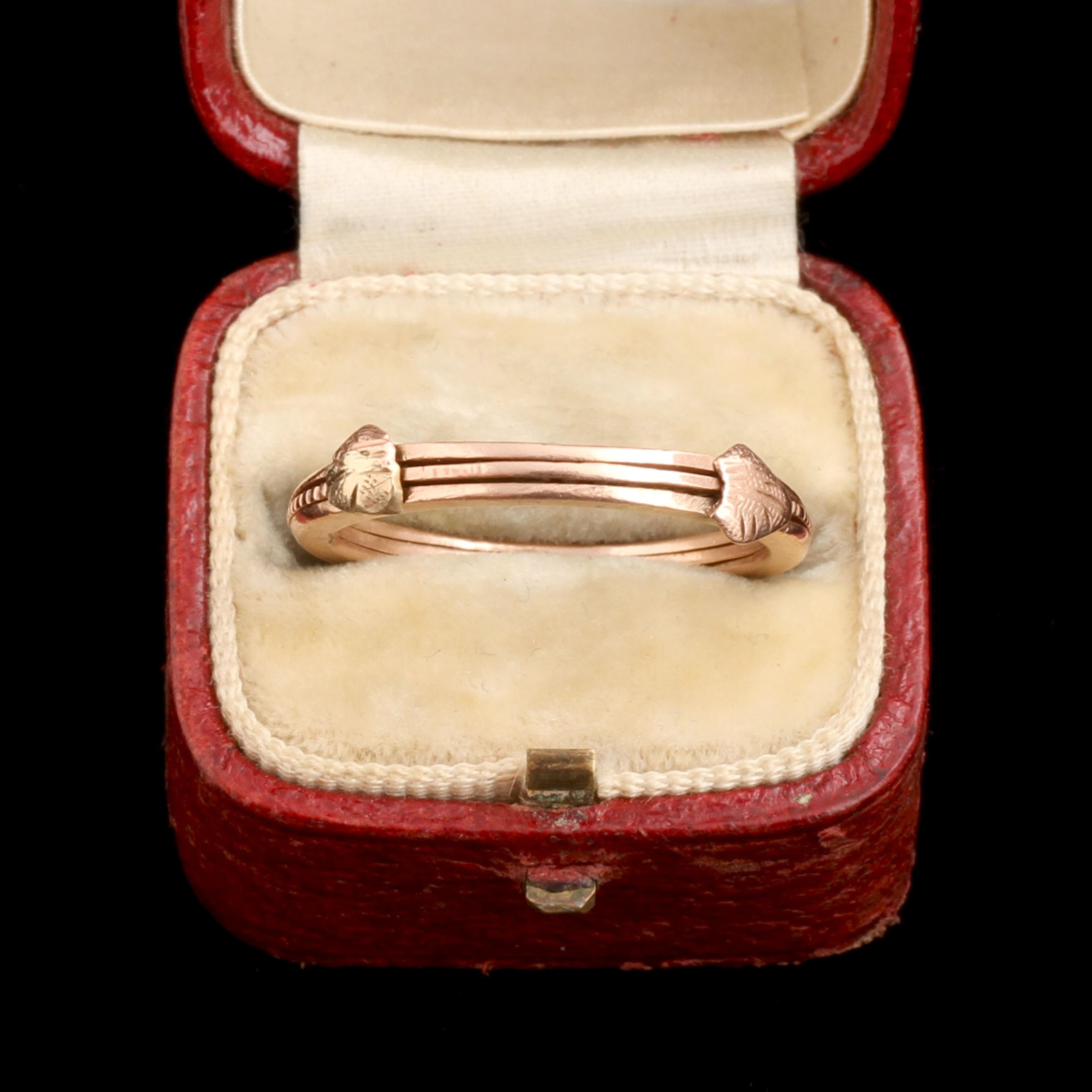 17th Century "Recuerda el día" Gimmel Ring